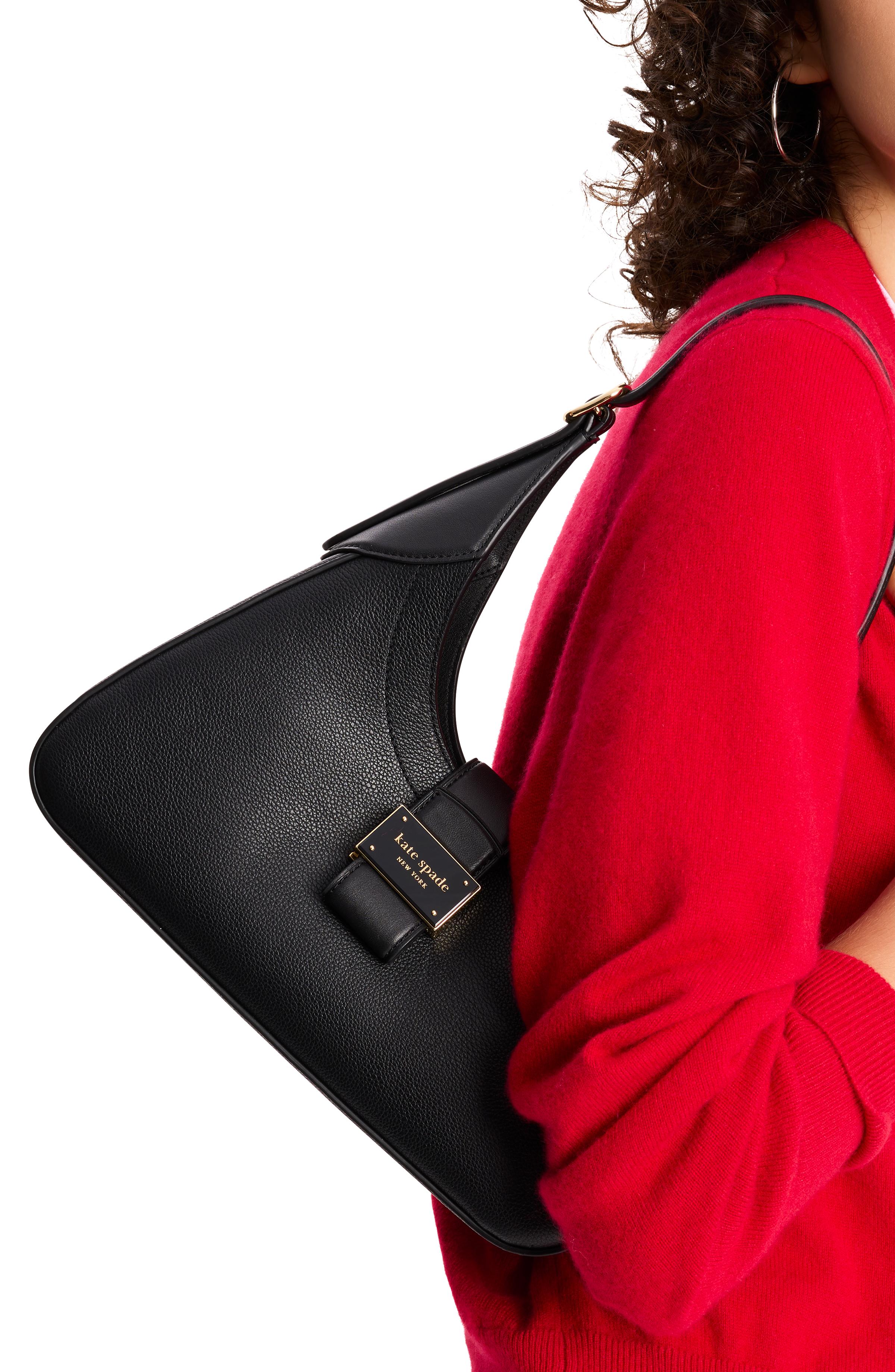 KI460-Nouveau Small Shoulder Bag-Black