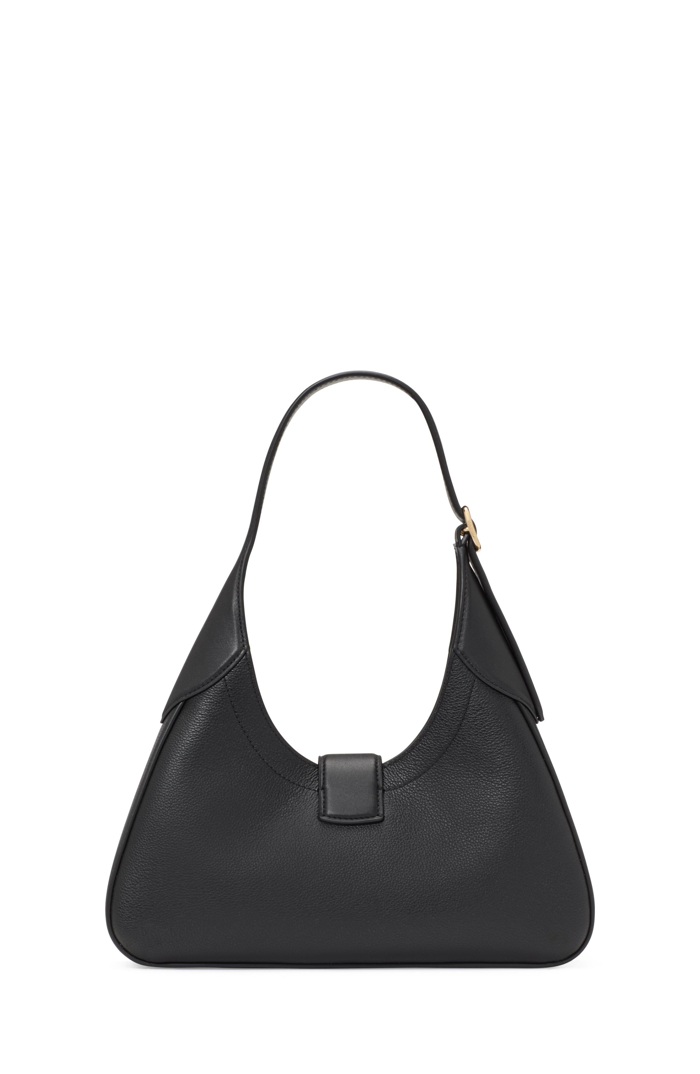 KI460-Nouveau Small Shoulder Bag-Black