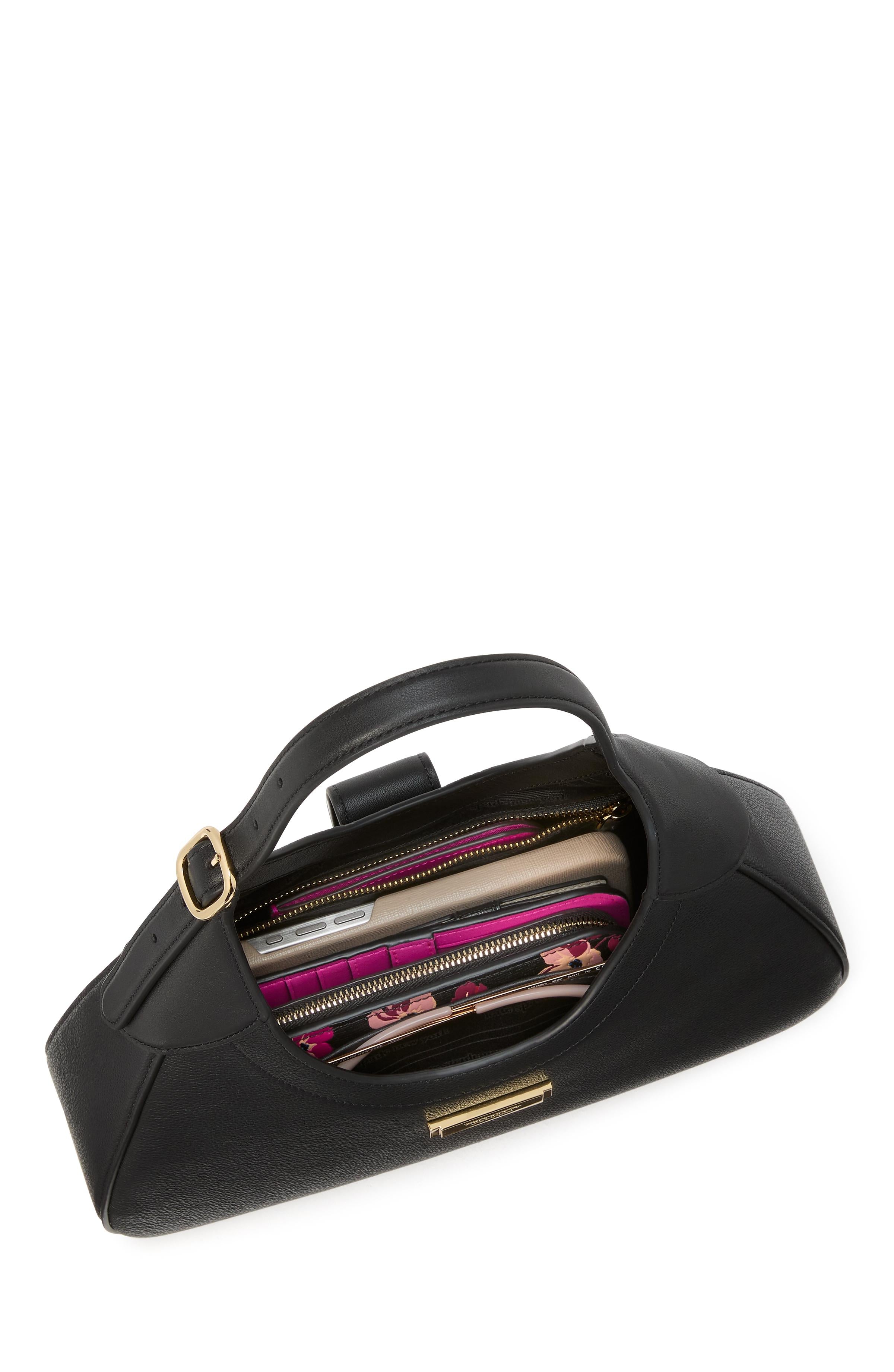 KI460-Nouveau Small Shoulder Bag-Black