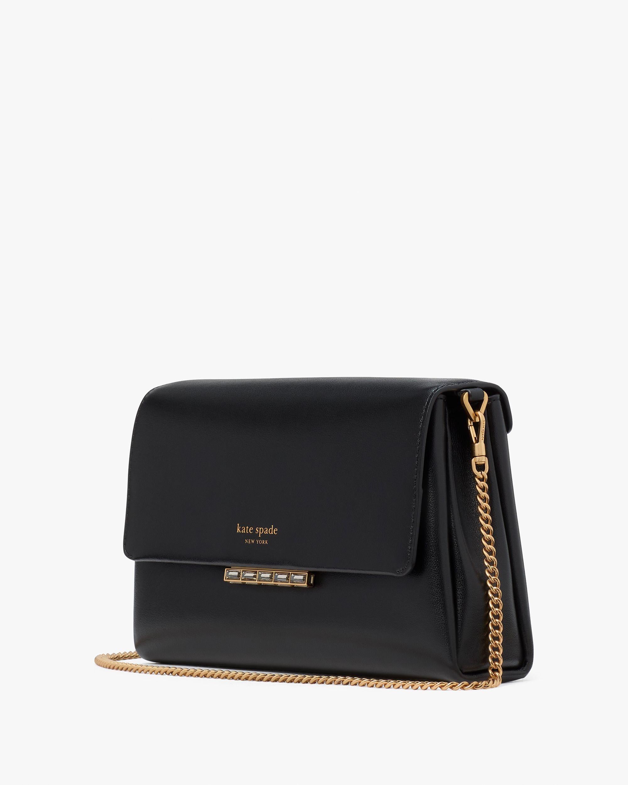 grace embellished lock clutch