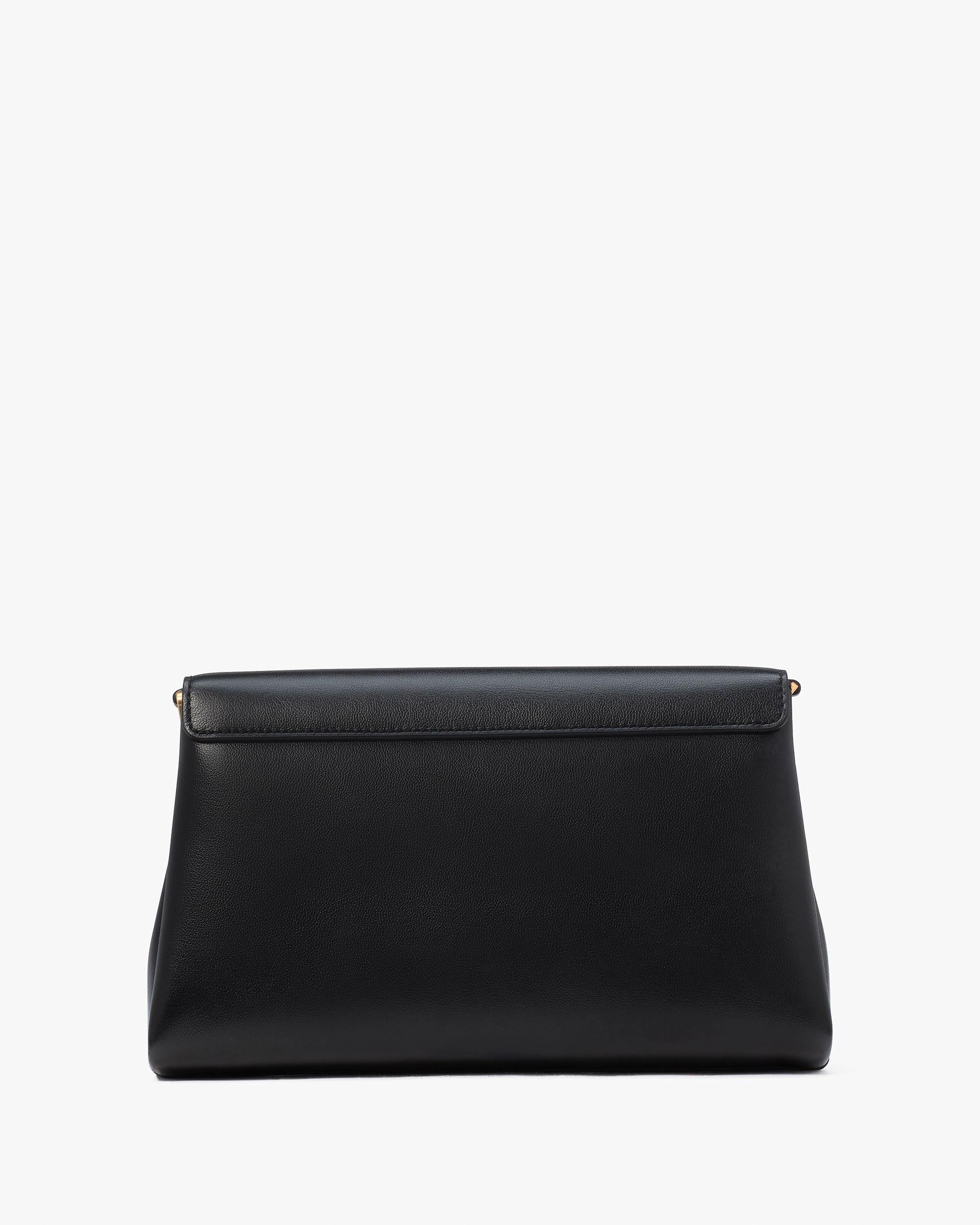 grace embellished lock clutch