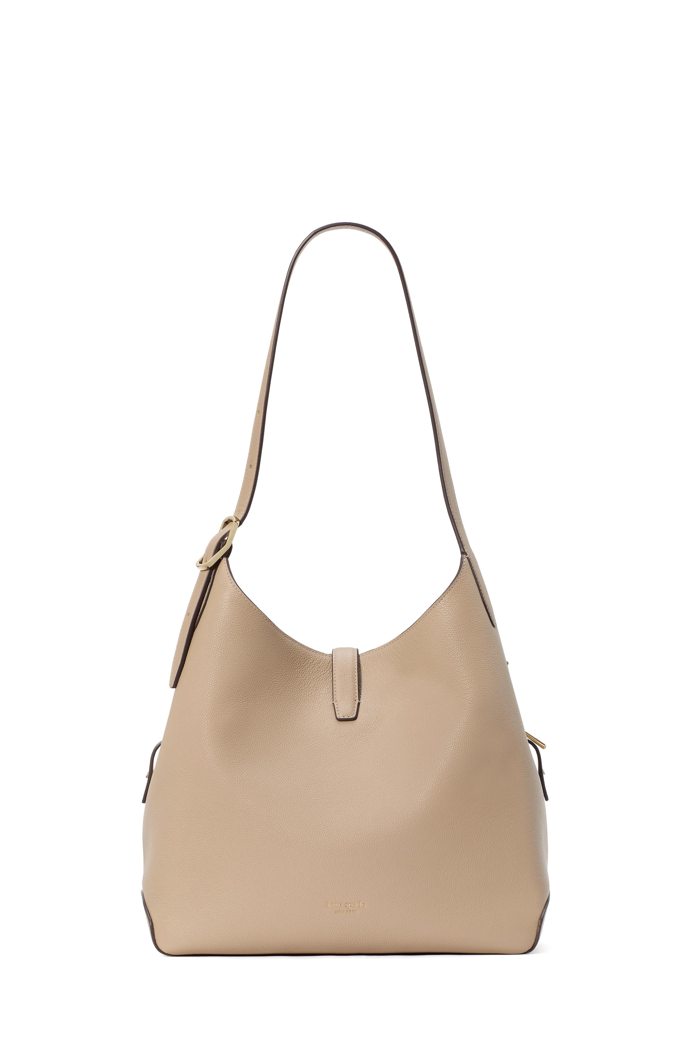 KI556-Deco Large Shoulder Bag-Timeless Taupe