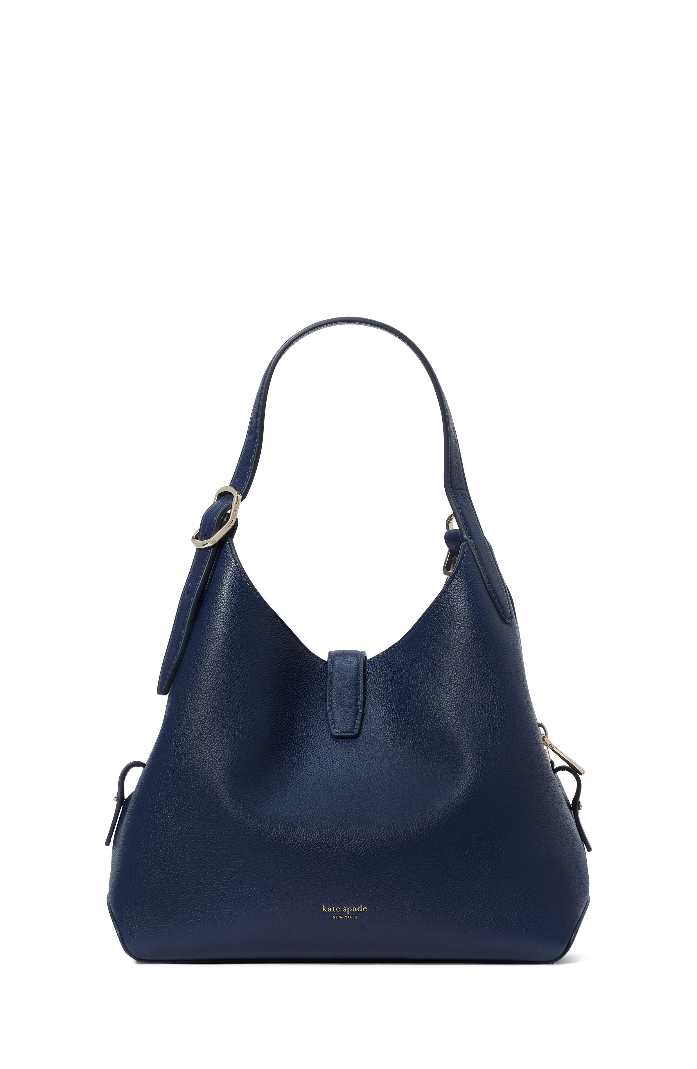 KI557-Deco Crossbody Tote-Parisian Navy