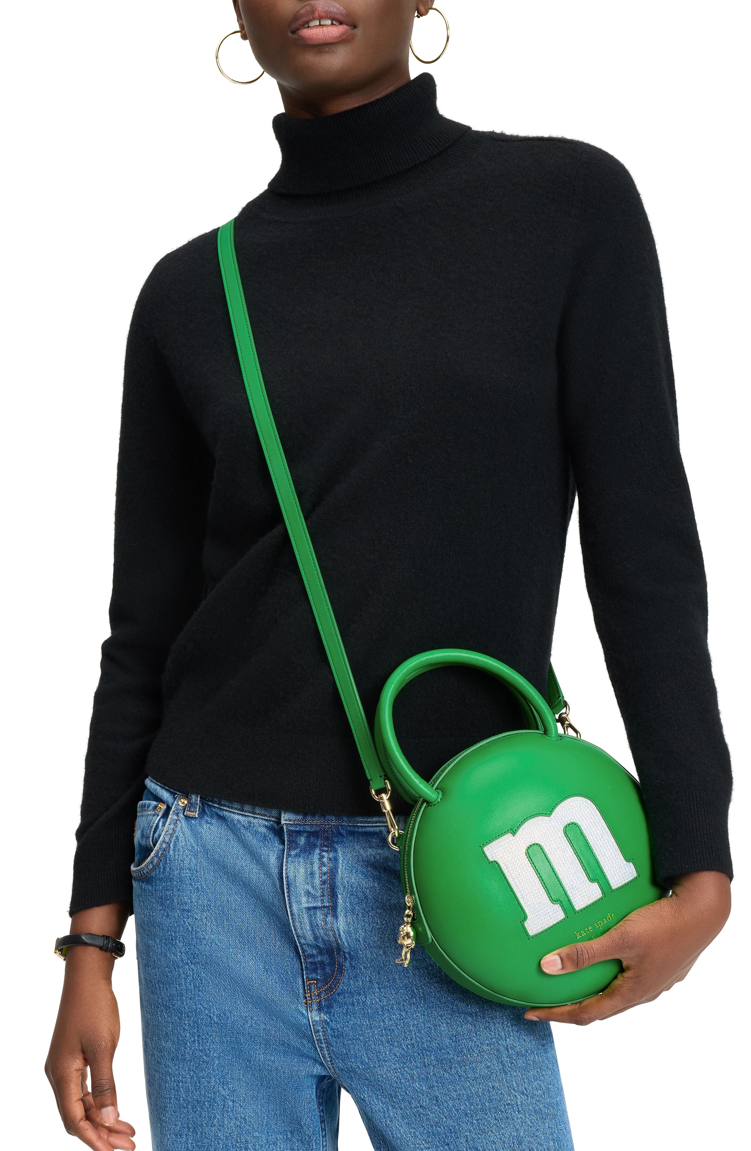 m&m's x kate spade new york embellished 3d crossbody