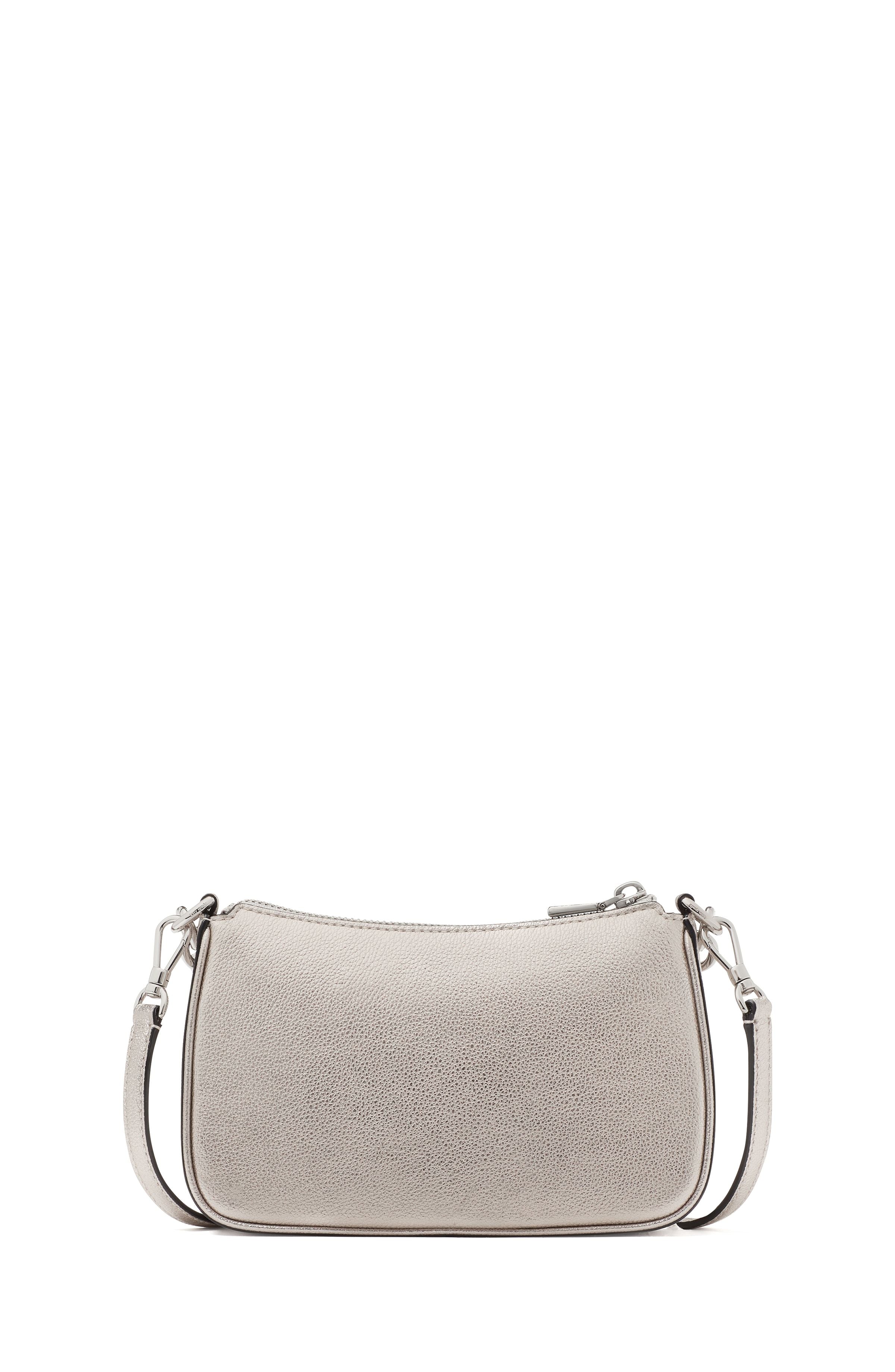 jolie metallic small convertible crossbody