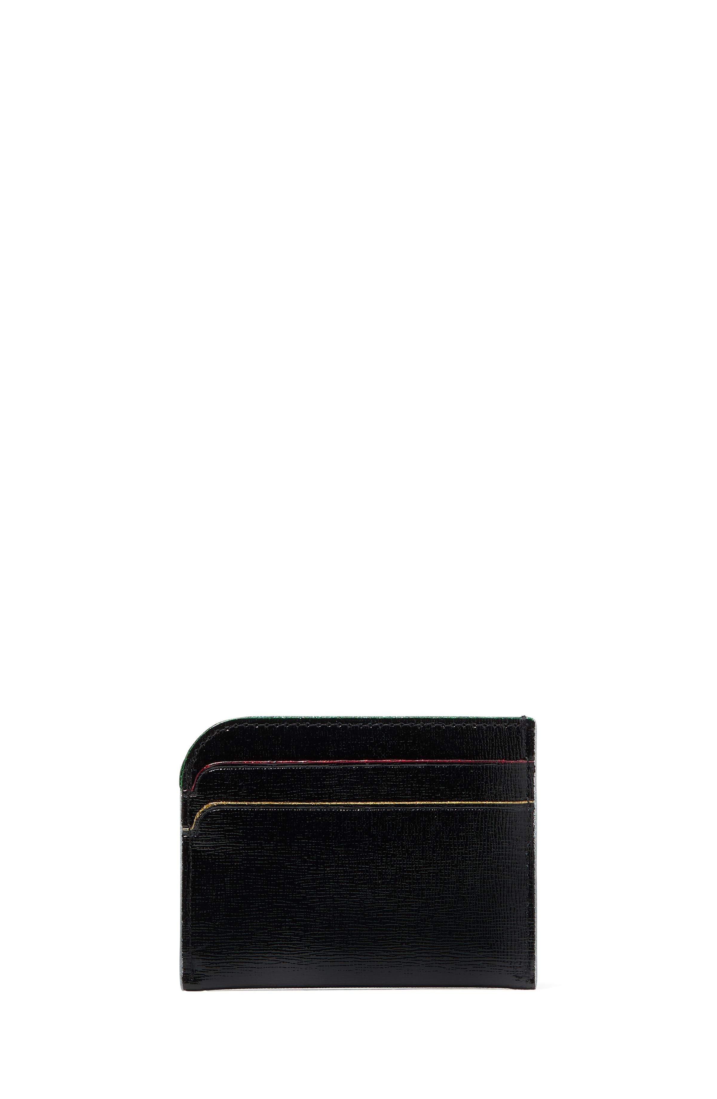 devin glitter edge cardholder