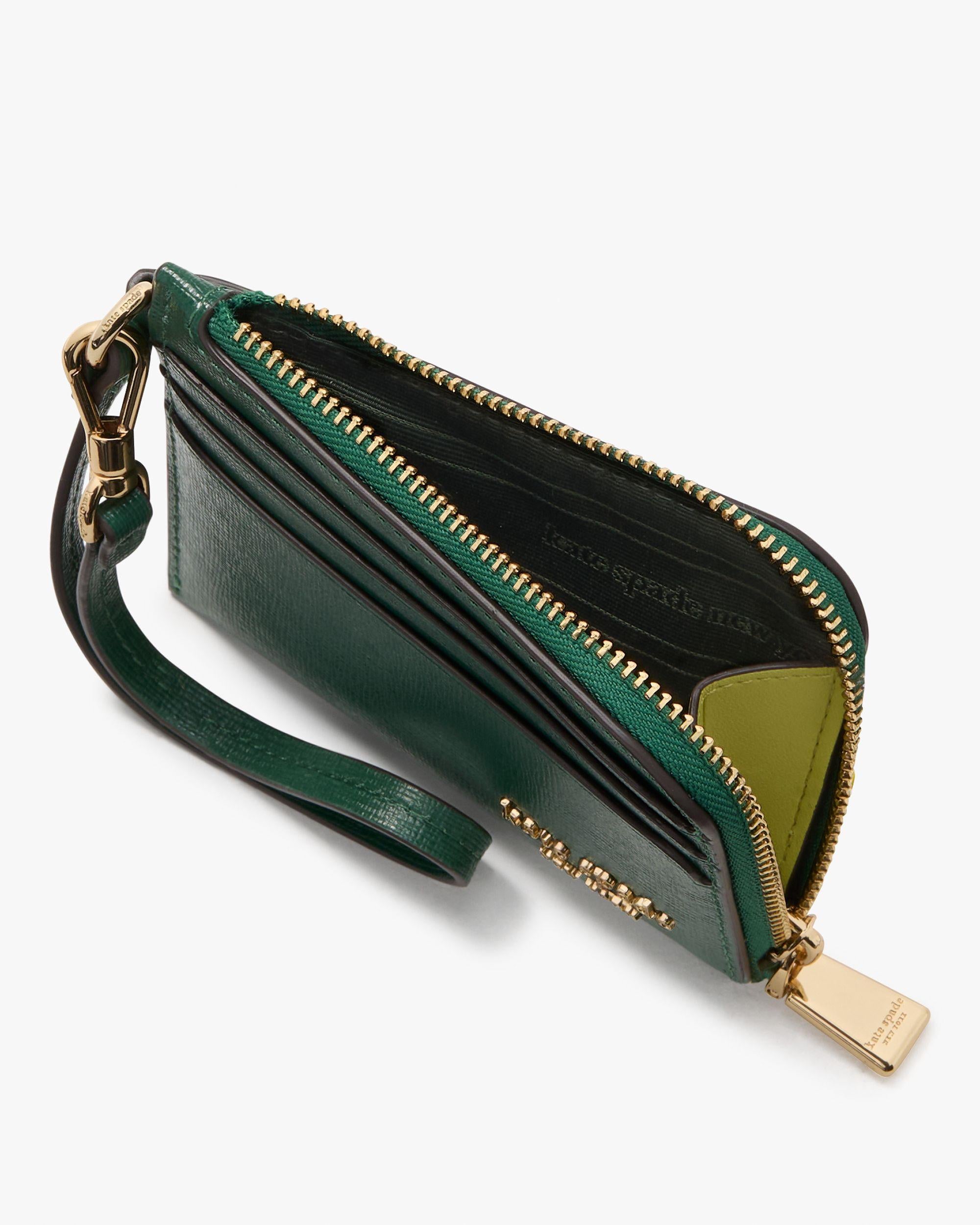 ki663-Devin Coin Card Case Wristlet-Arugula