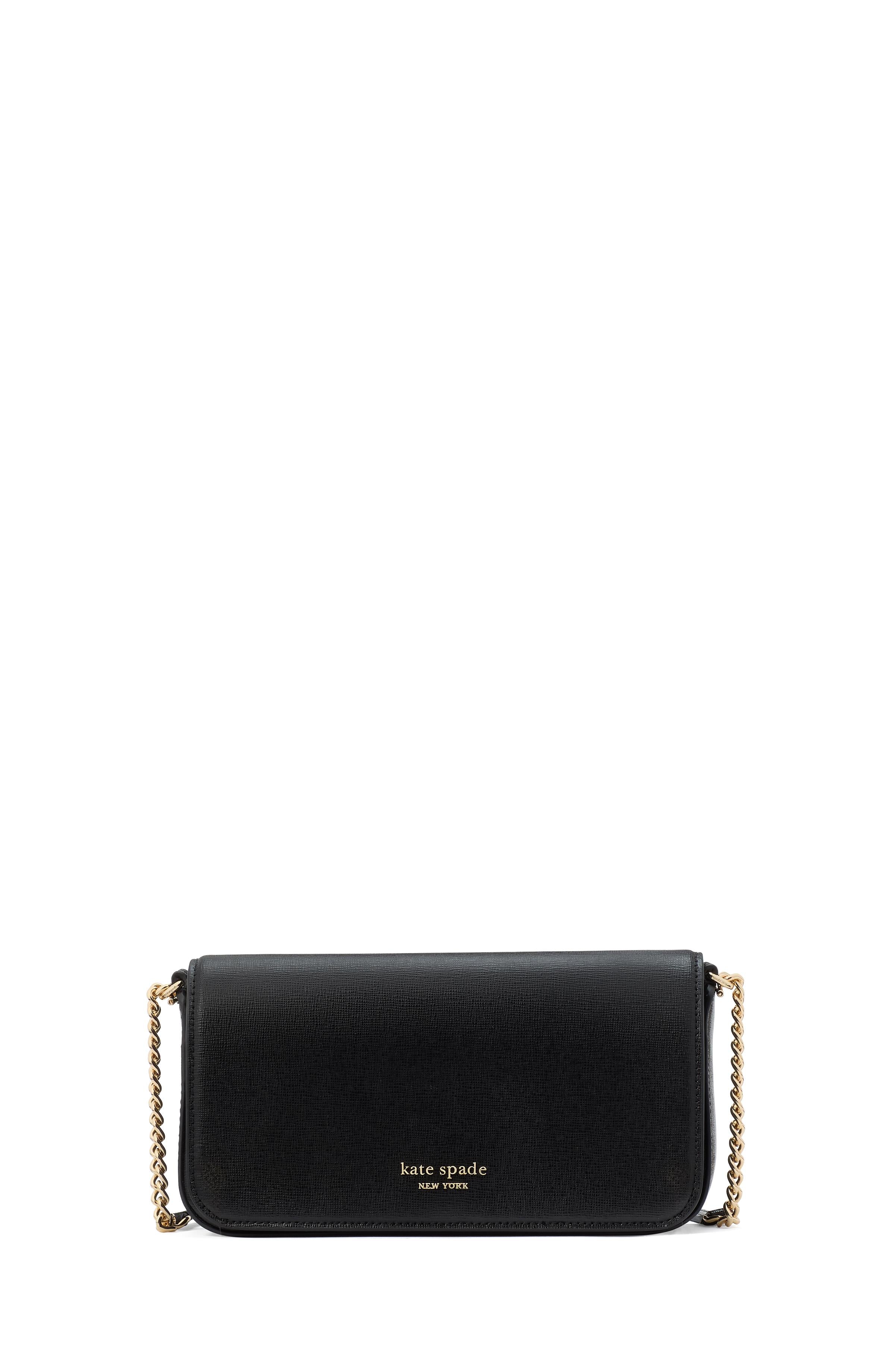 KI666-Devin Flap Chain Wallet-Black