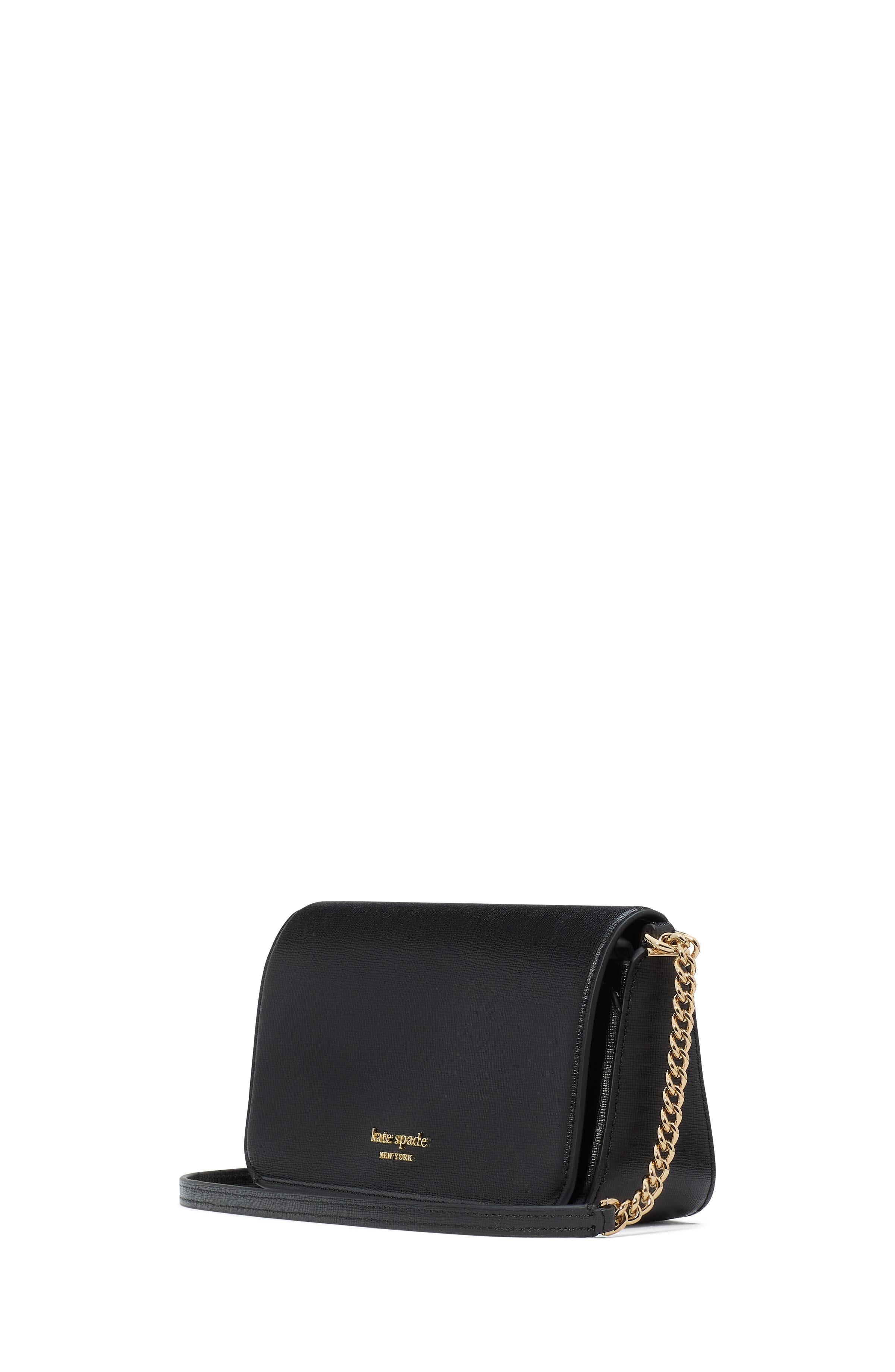 KI666-Devin Flap Chain Wallet-Black