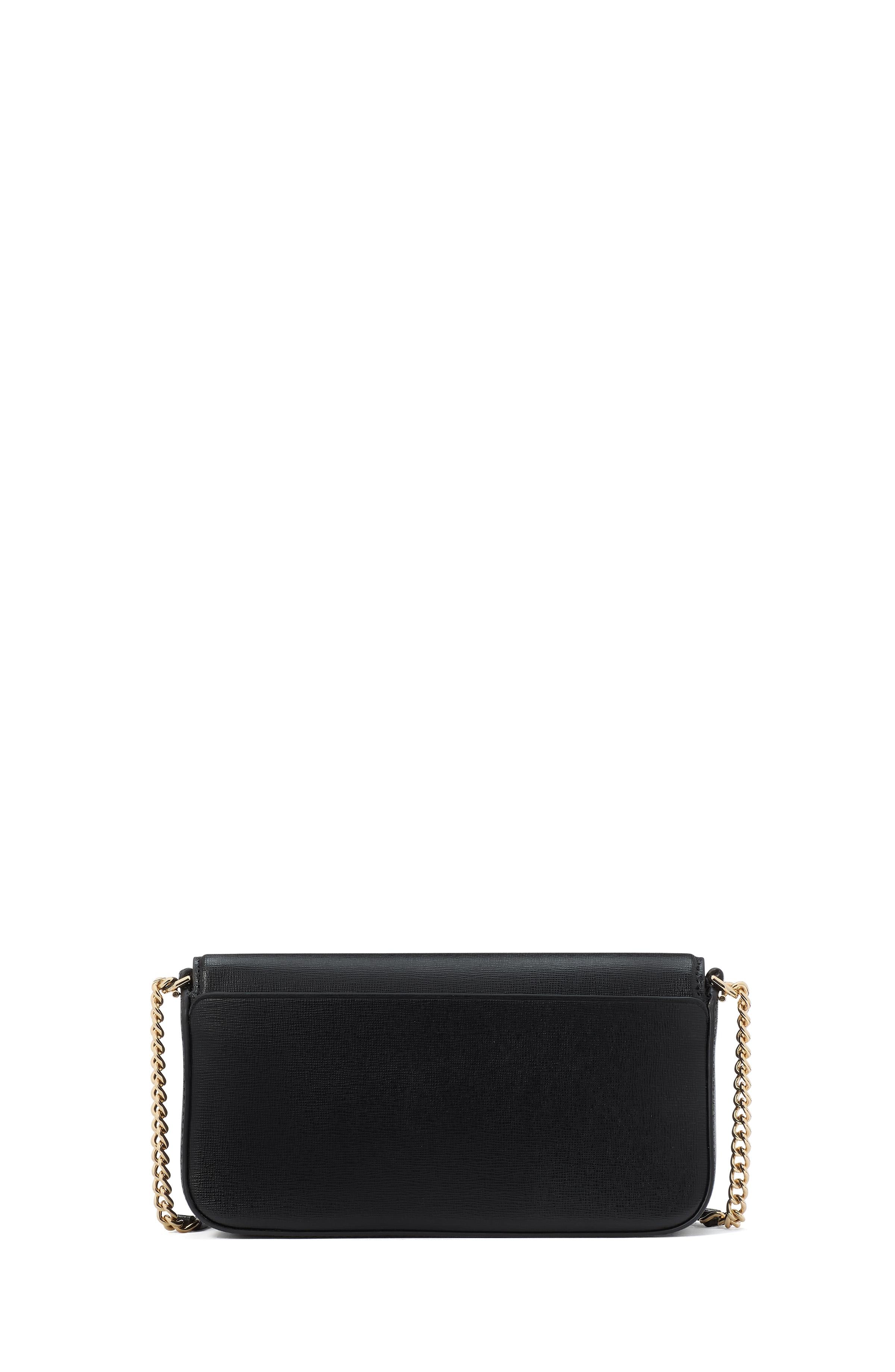 KI666-Devin Flap Chain Wallet-Black