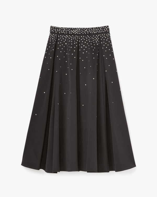 embellished midi skirt