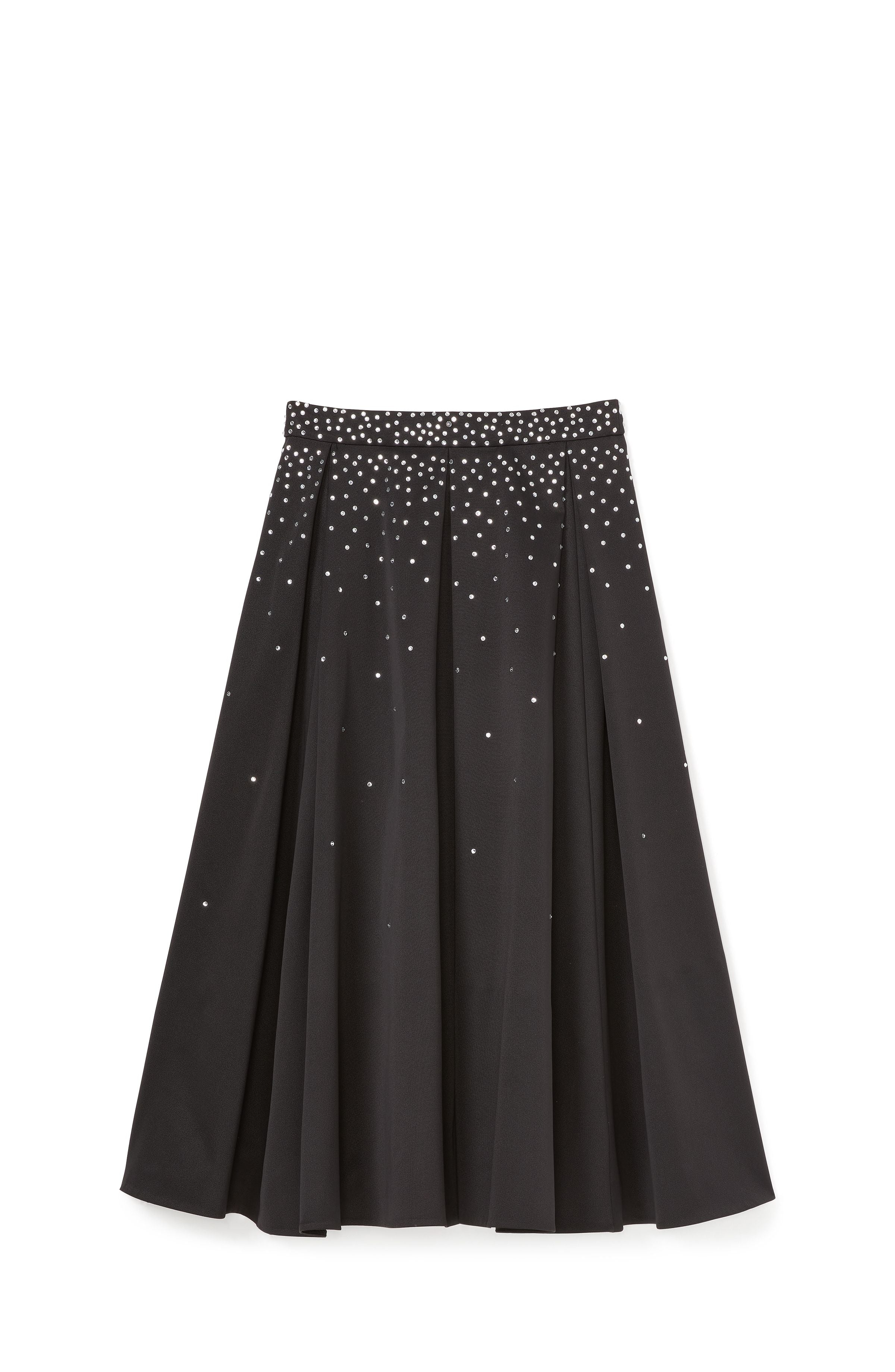 embellished midi skirt