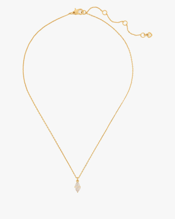 KJ254-Pendant-Clear/Gold