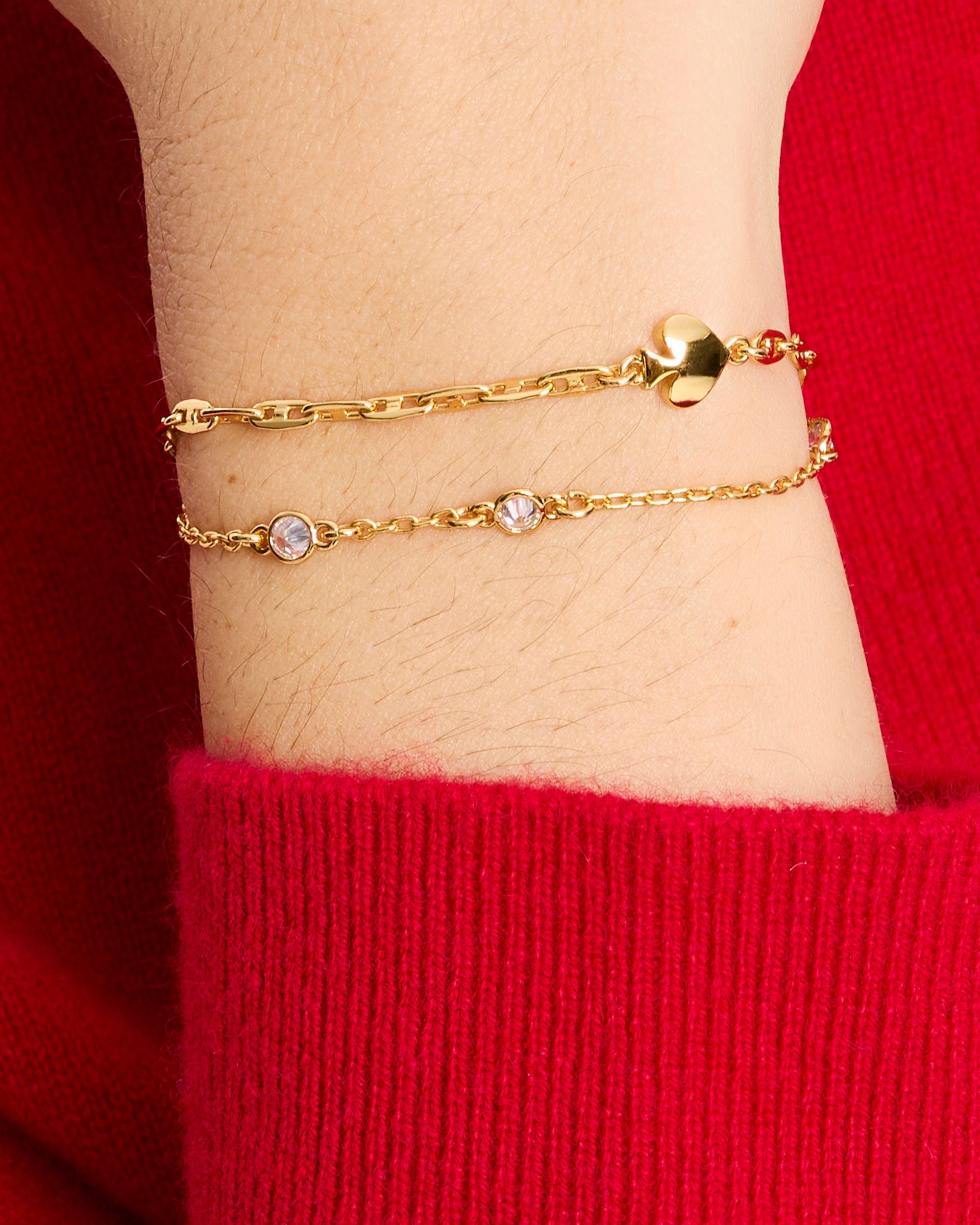 KJ304-So Spade Bracelet-Gold