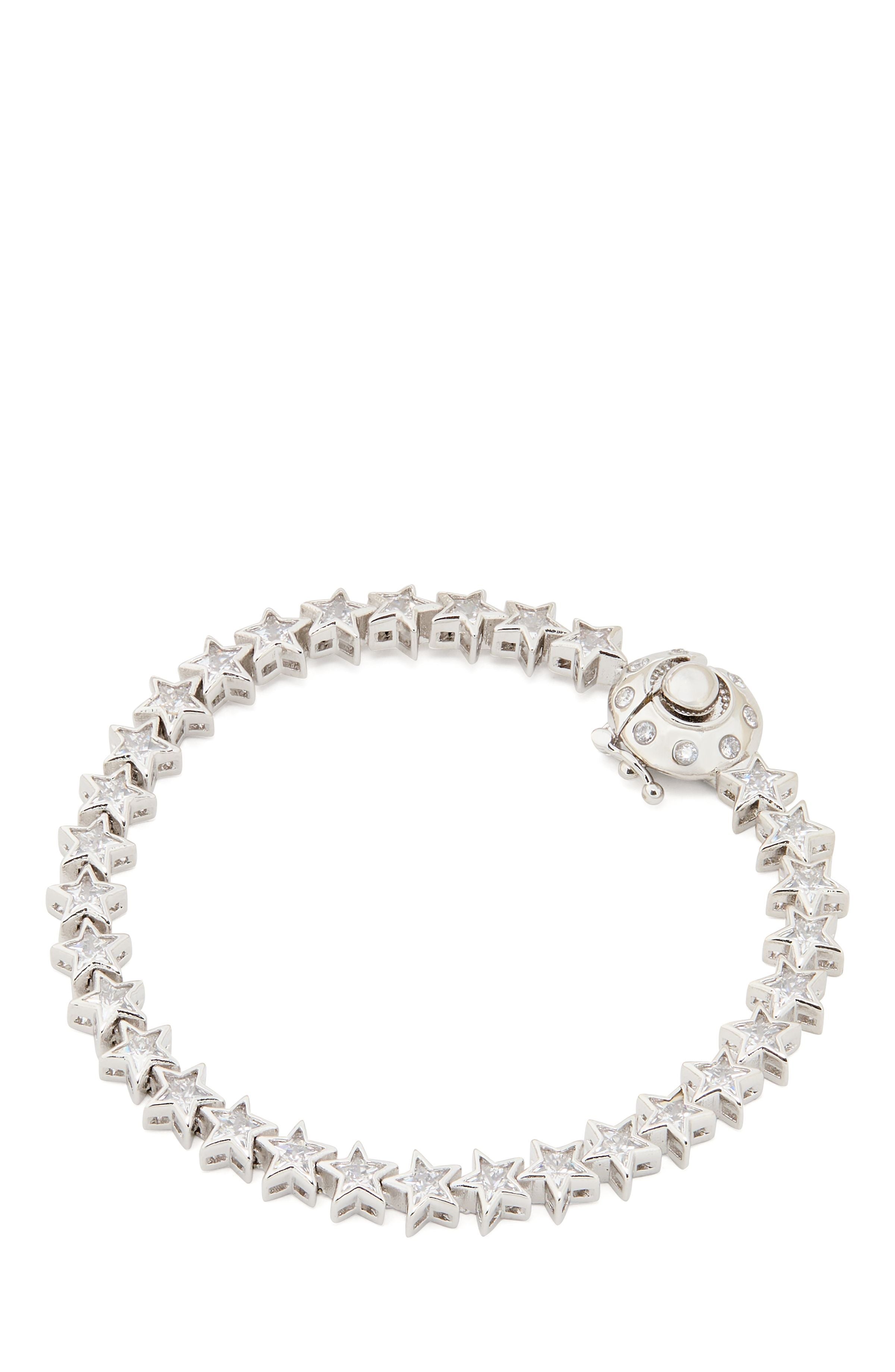 space cadet star tennis bracelet