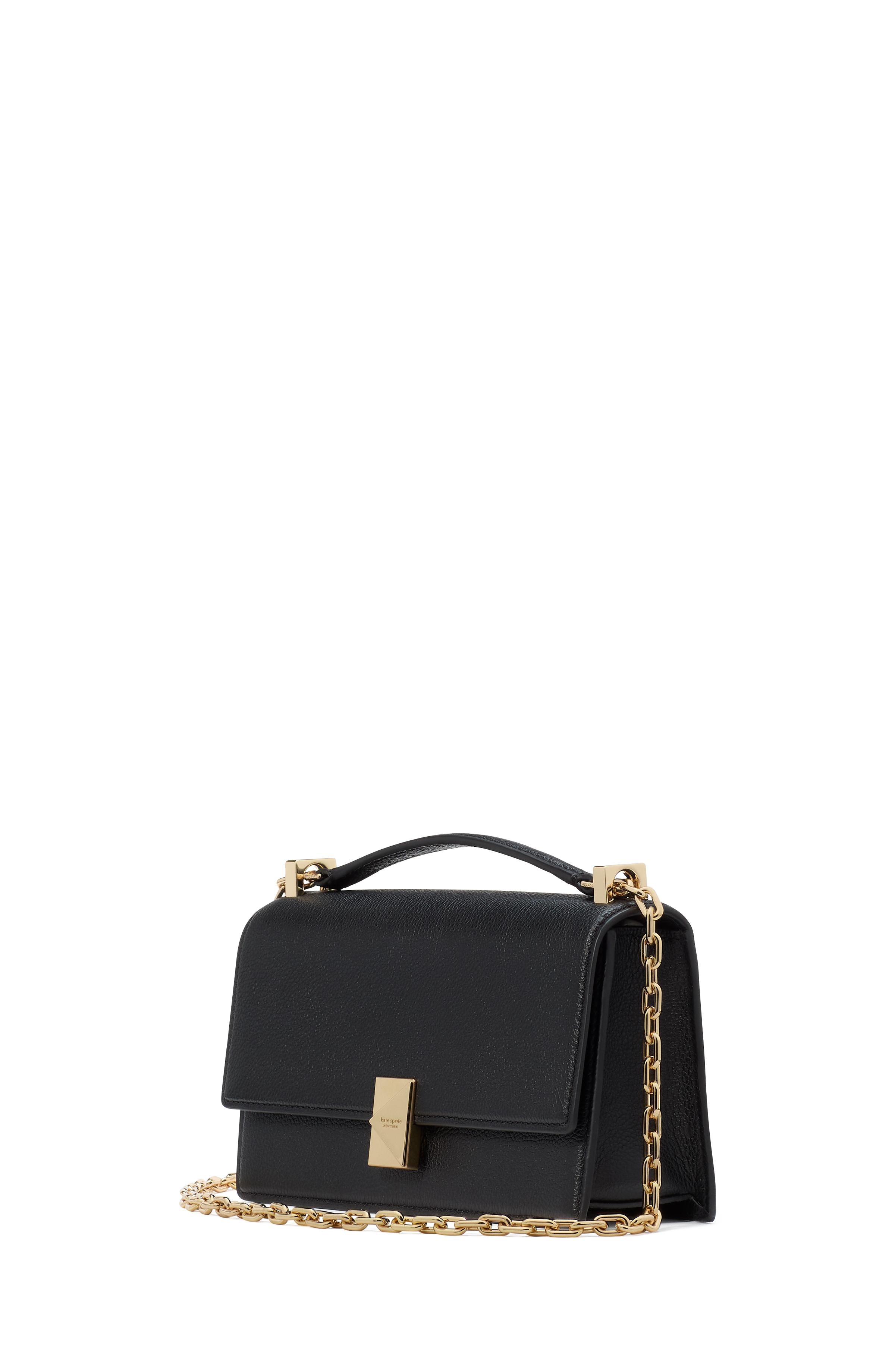 KJ656-Jolie Chain Phone Crossbody-Black