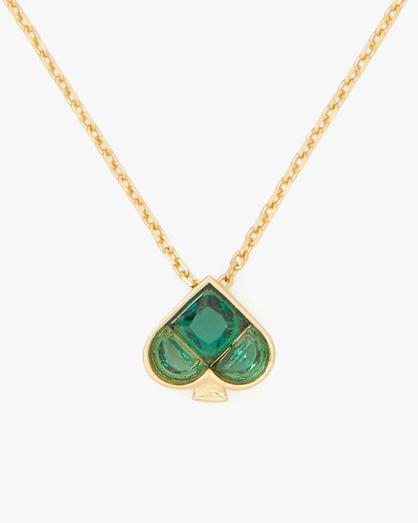 KJ663-So Spade Mini Pendant-Green