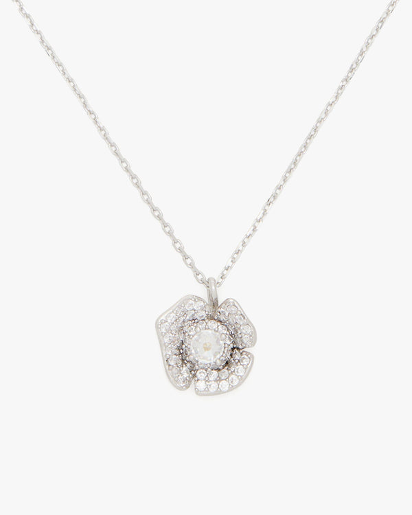 KJ670-Poppy Power Mini Pendant-Clear/Silver