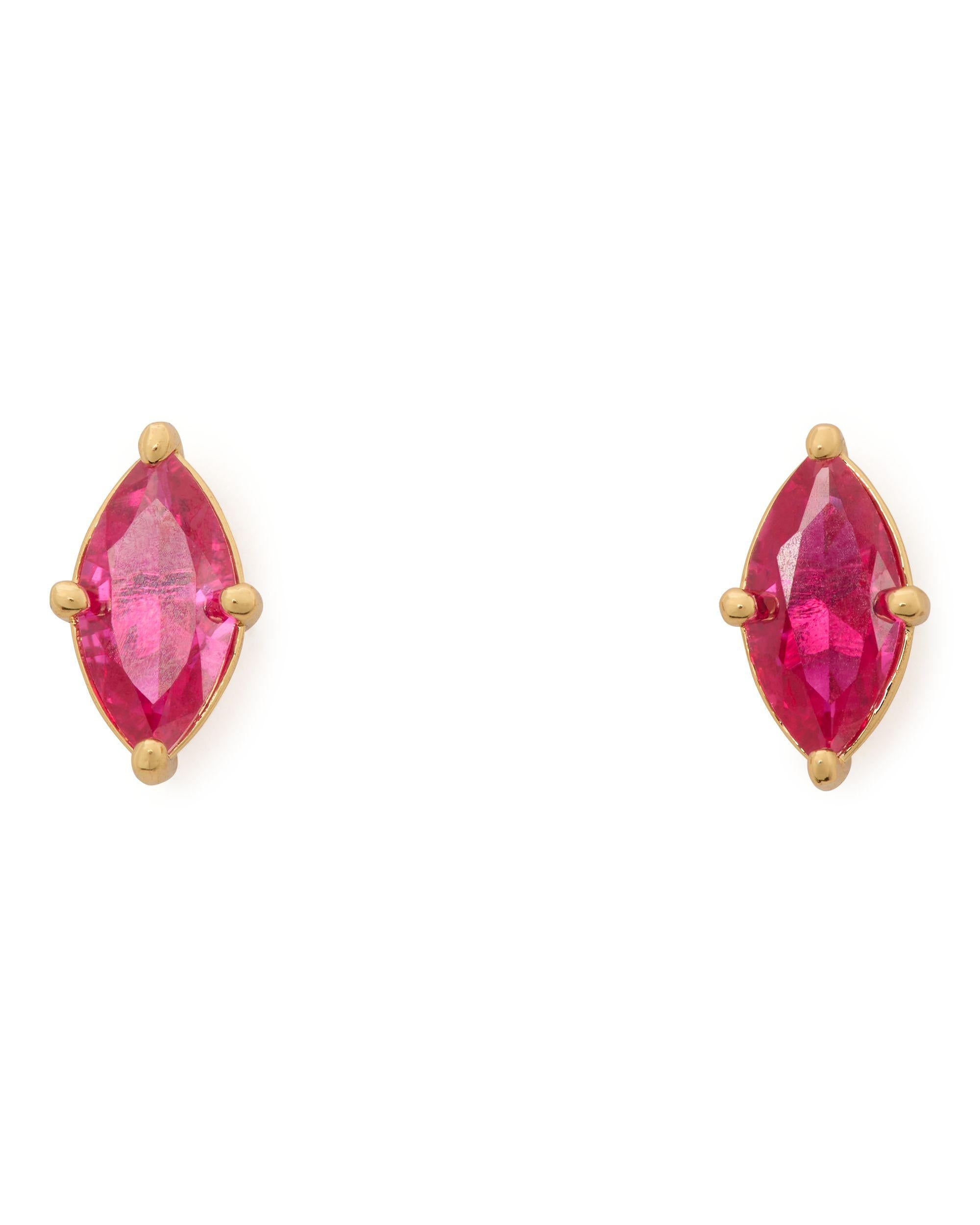 KJ843-Set Boxed-Ruby/Gold