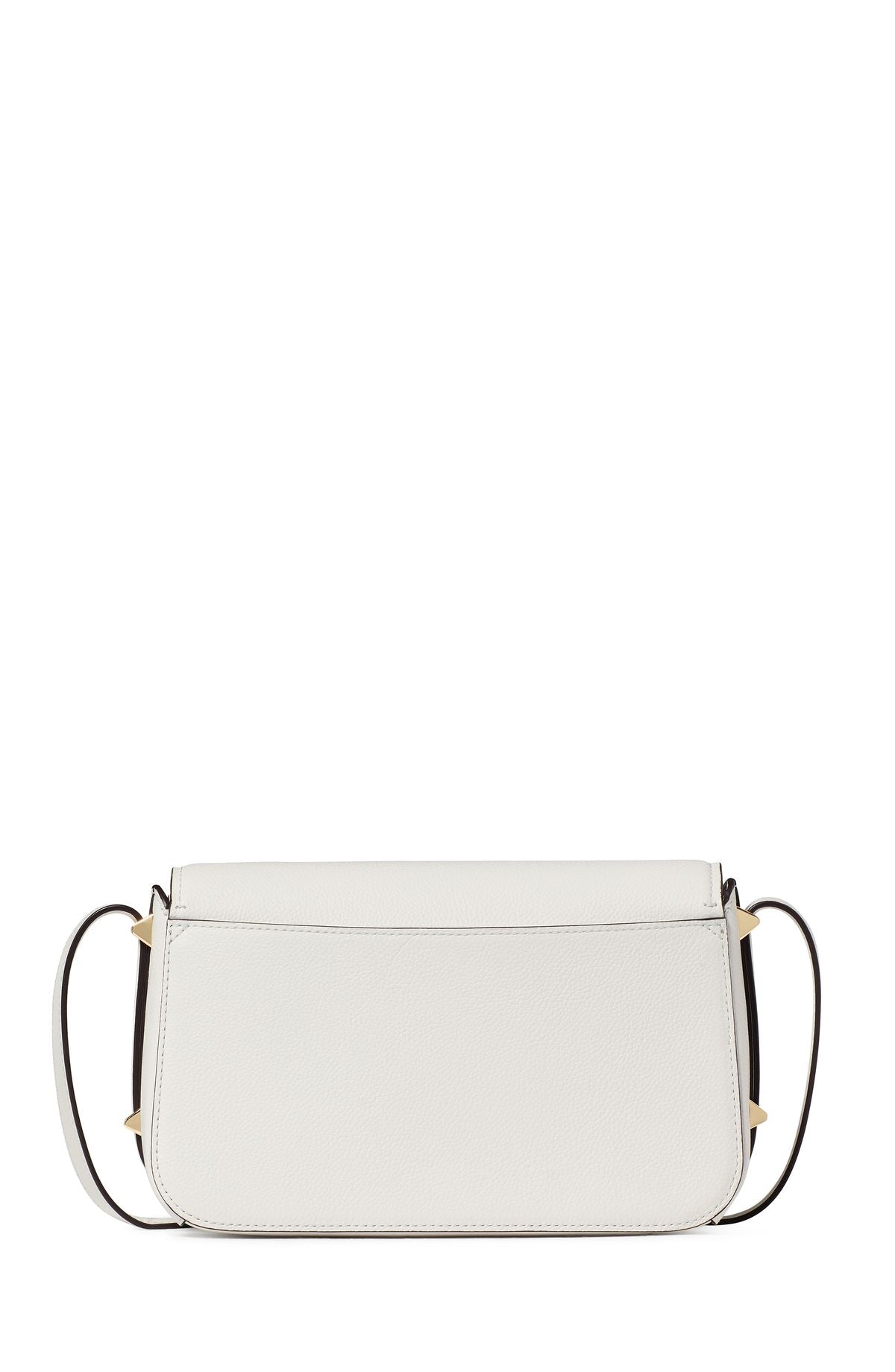 KJ911-Liv Small Flap Crossbody-True White