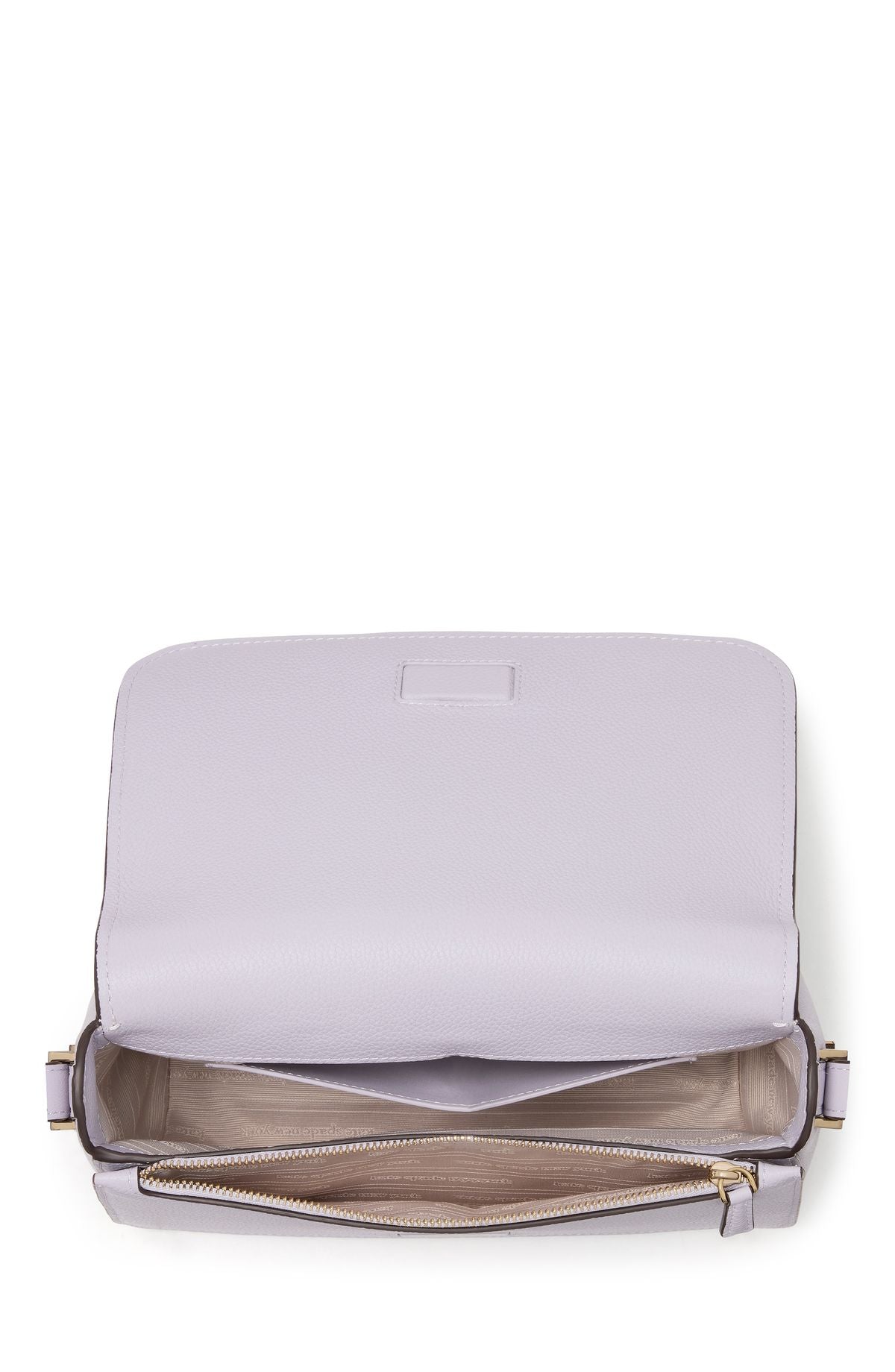 KJ911-Liv Small Flap Crossbody-Lavender Cream