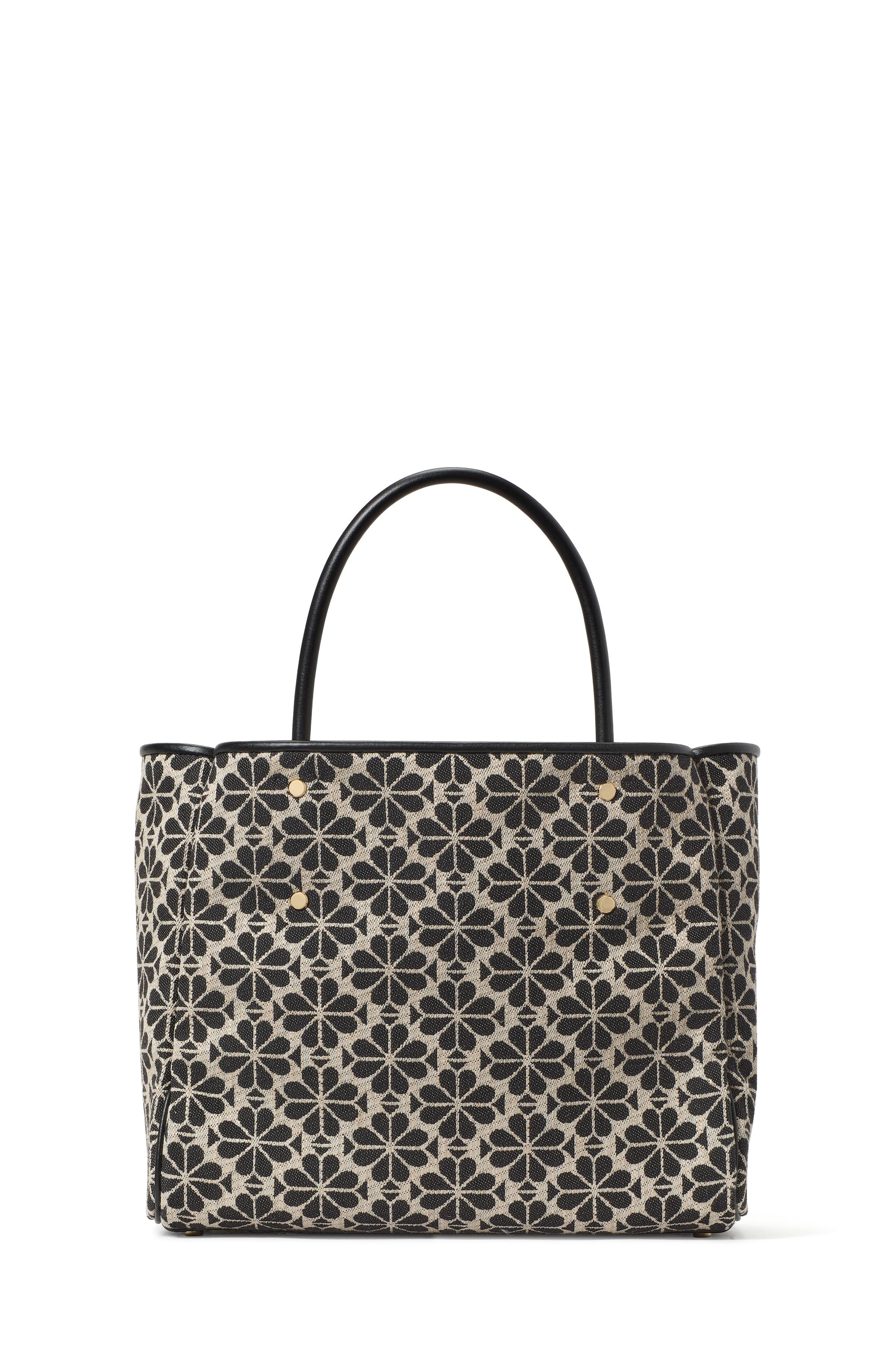 spade flower jacquard medium everything tote