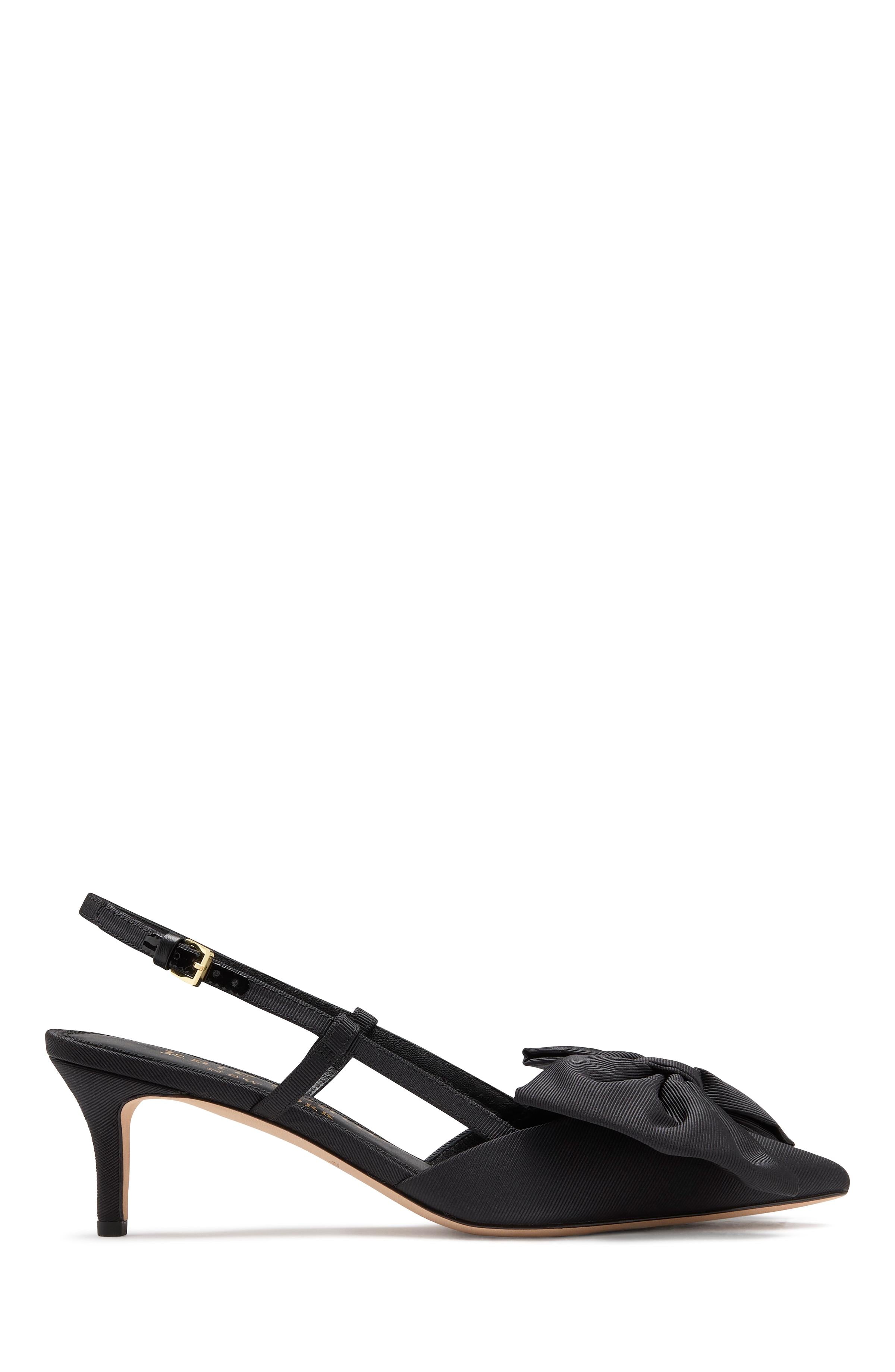 KK639-Rue Slingback Pumps-Black