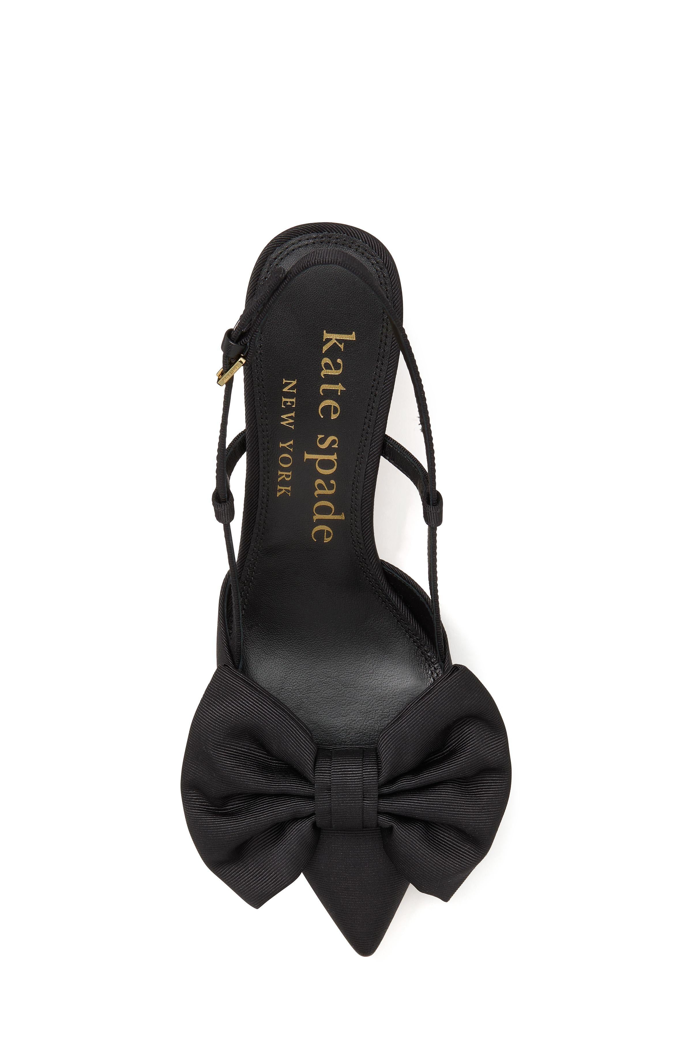 KK639-Rue Slingback Pumps-Black