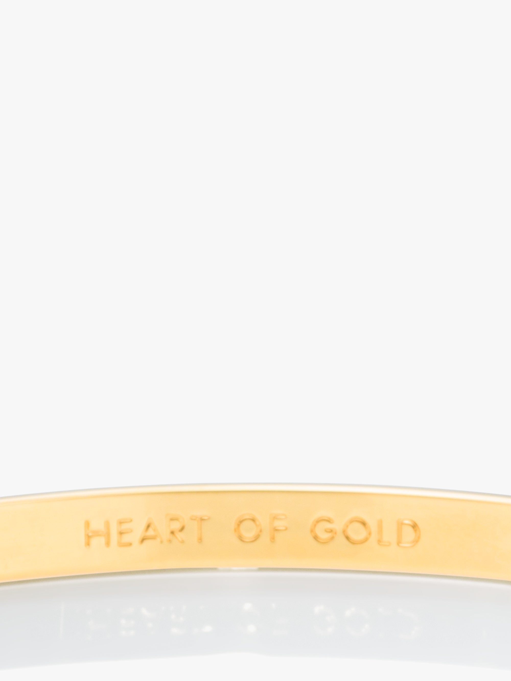 WBRU1292-Heart Of Gold Idiom Bangle-Gold