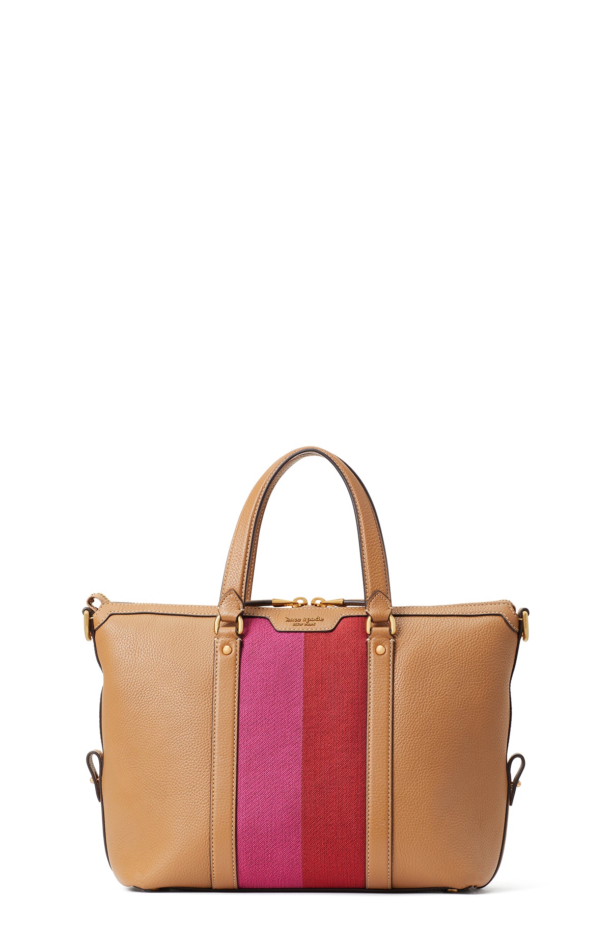 Racing Stripe Faye Medium Satchel