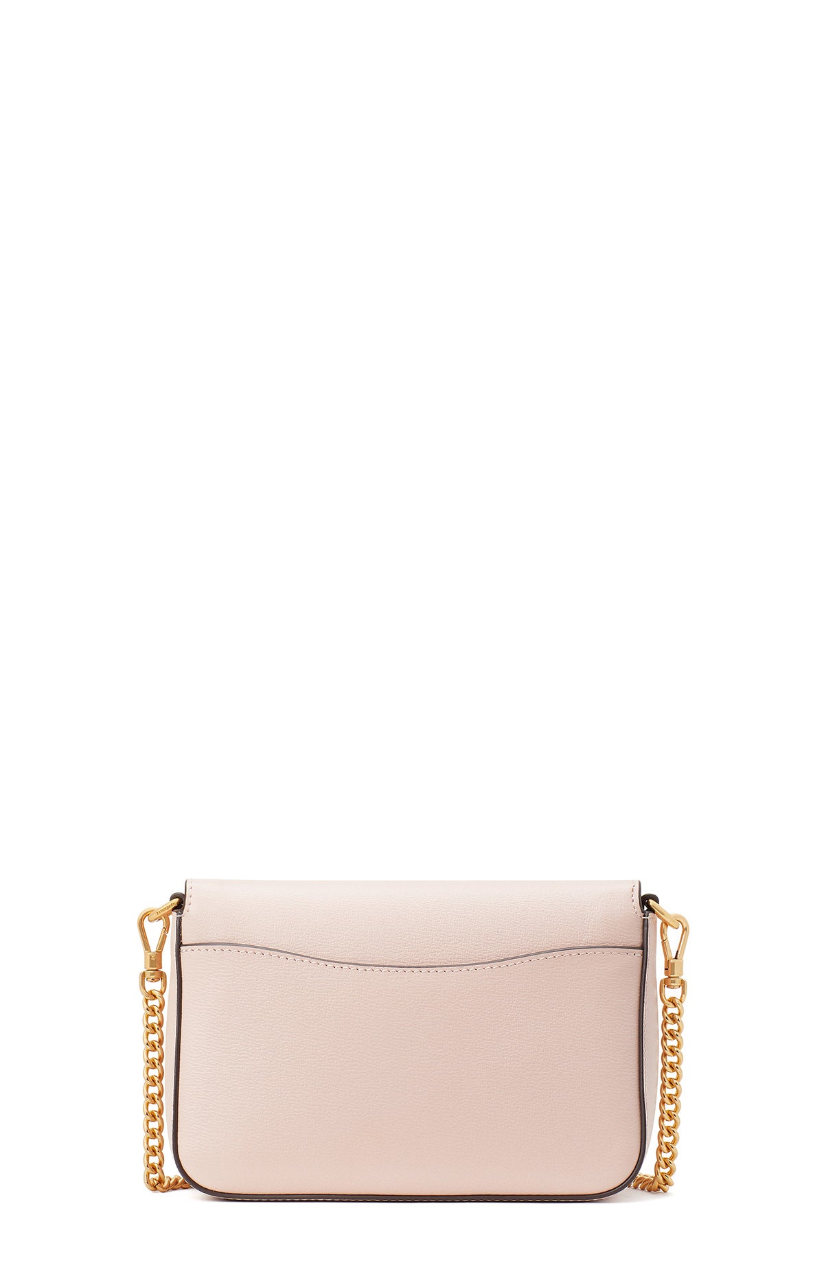 KA026-katy textured leather flap chain crossbody-Ocean Beach