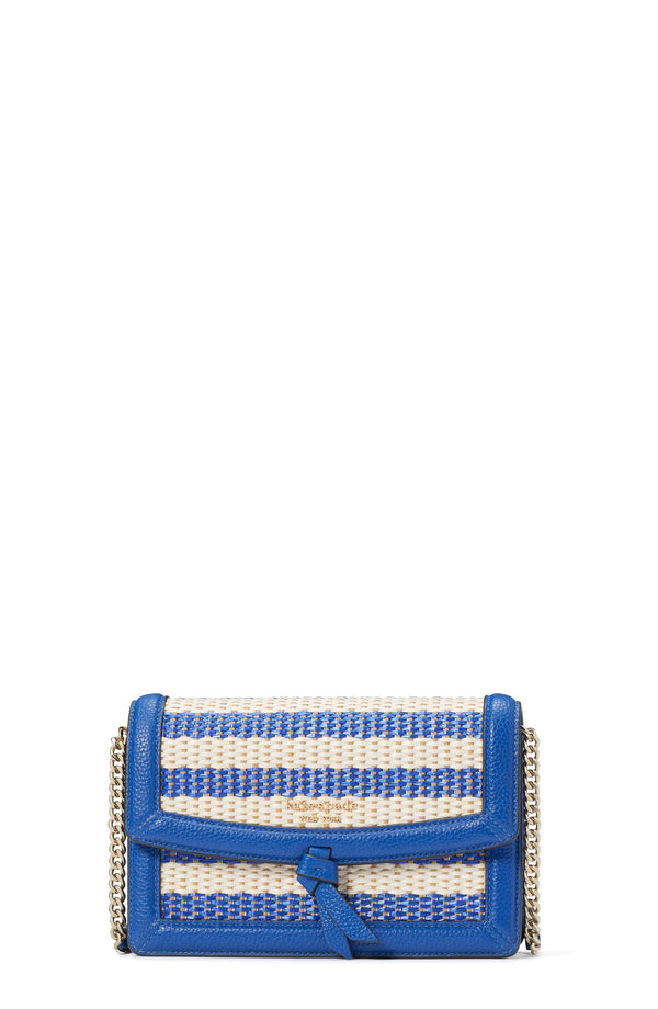 Knott Striped Flap Crossbody