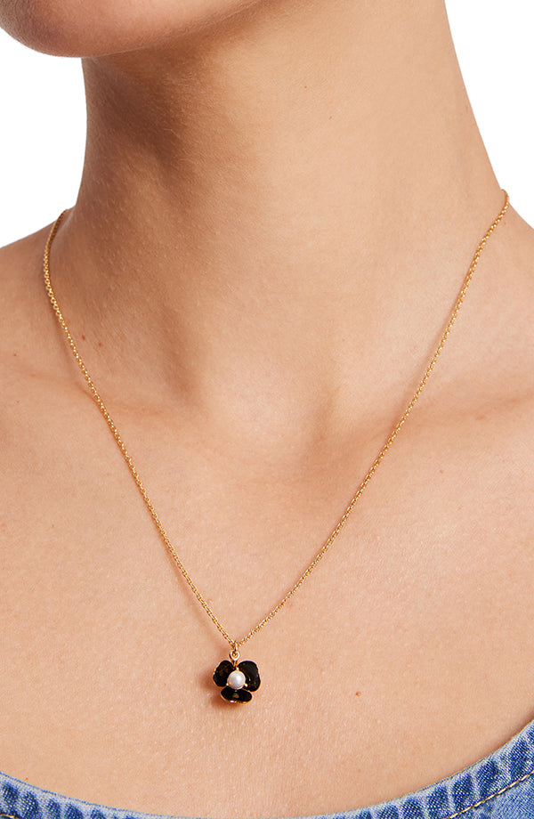 KD282-bouquet toss mini pendant-Black/Gold