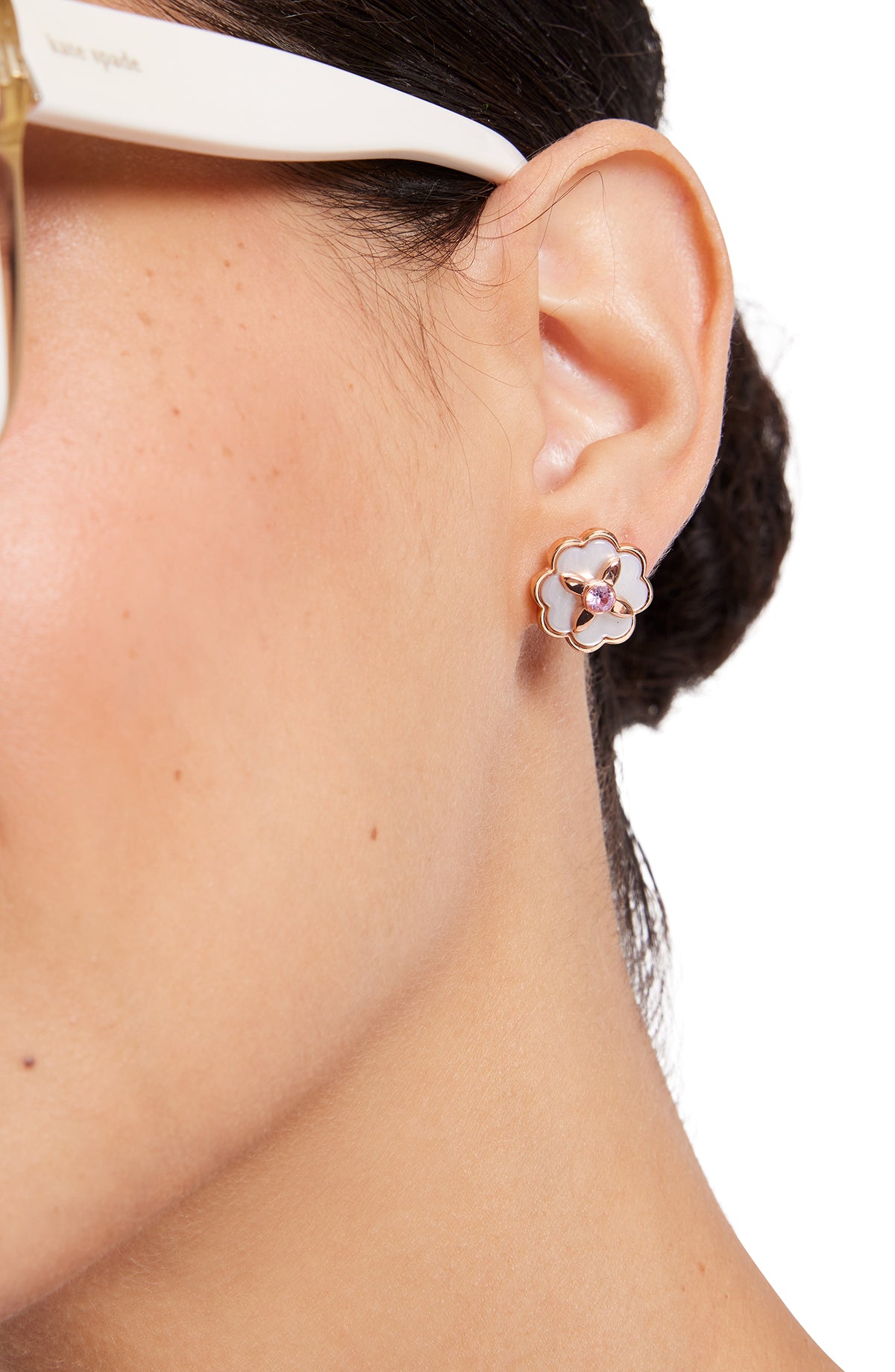 KD309-heritage bloom studs-Rose