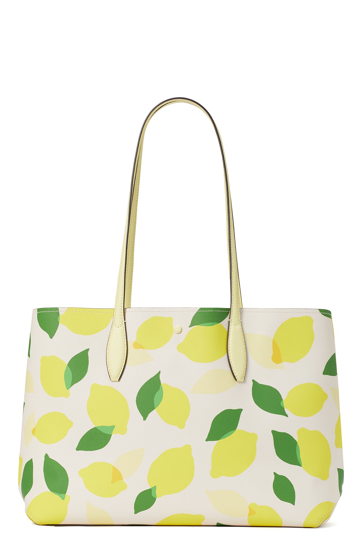 KD489-all day lemon toss large tote-Parchment Multi