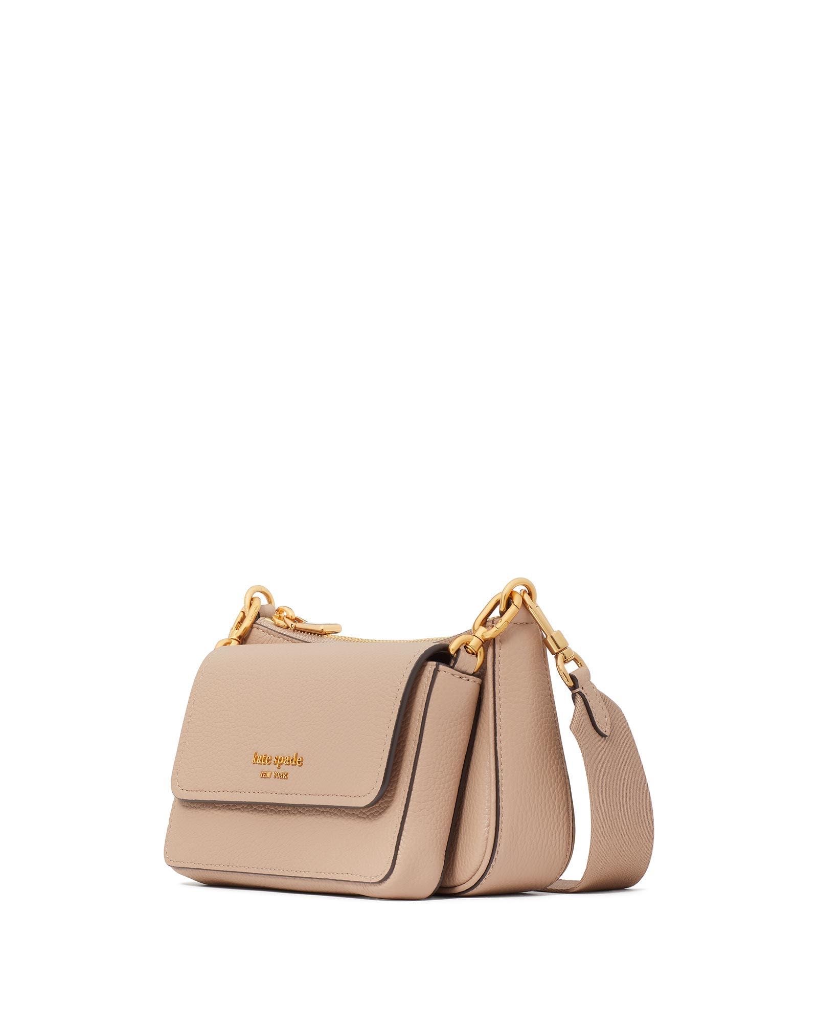 KD648-Double Up Crossbody-Kraft Paper