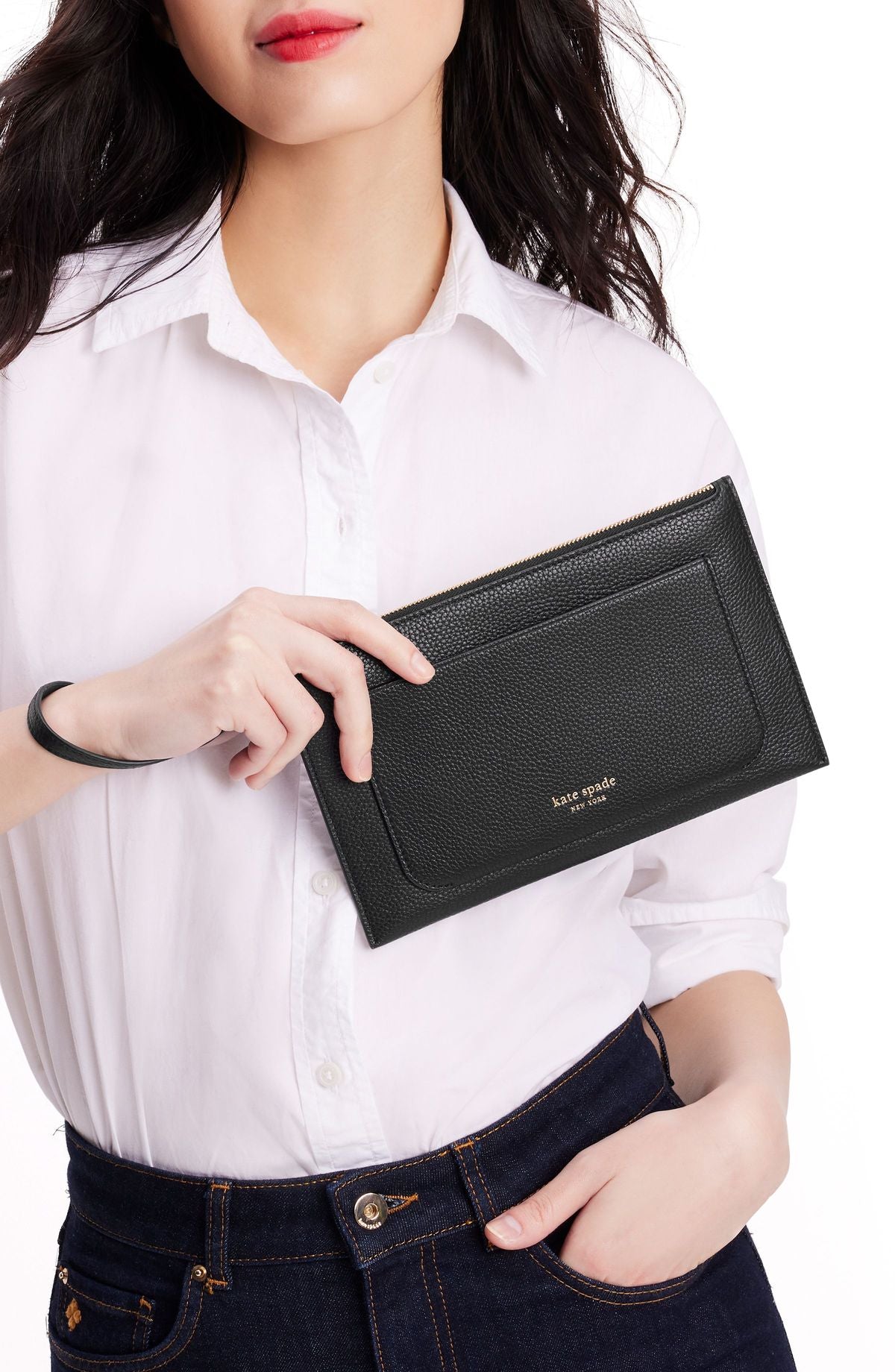 Ava Wristlet-KD949-Black