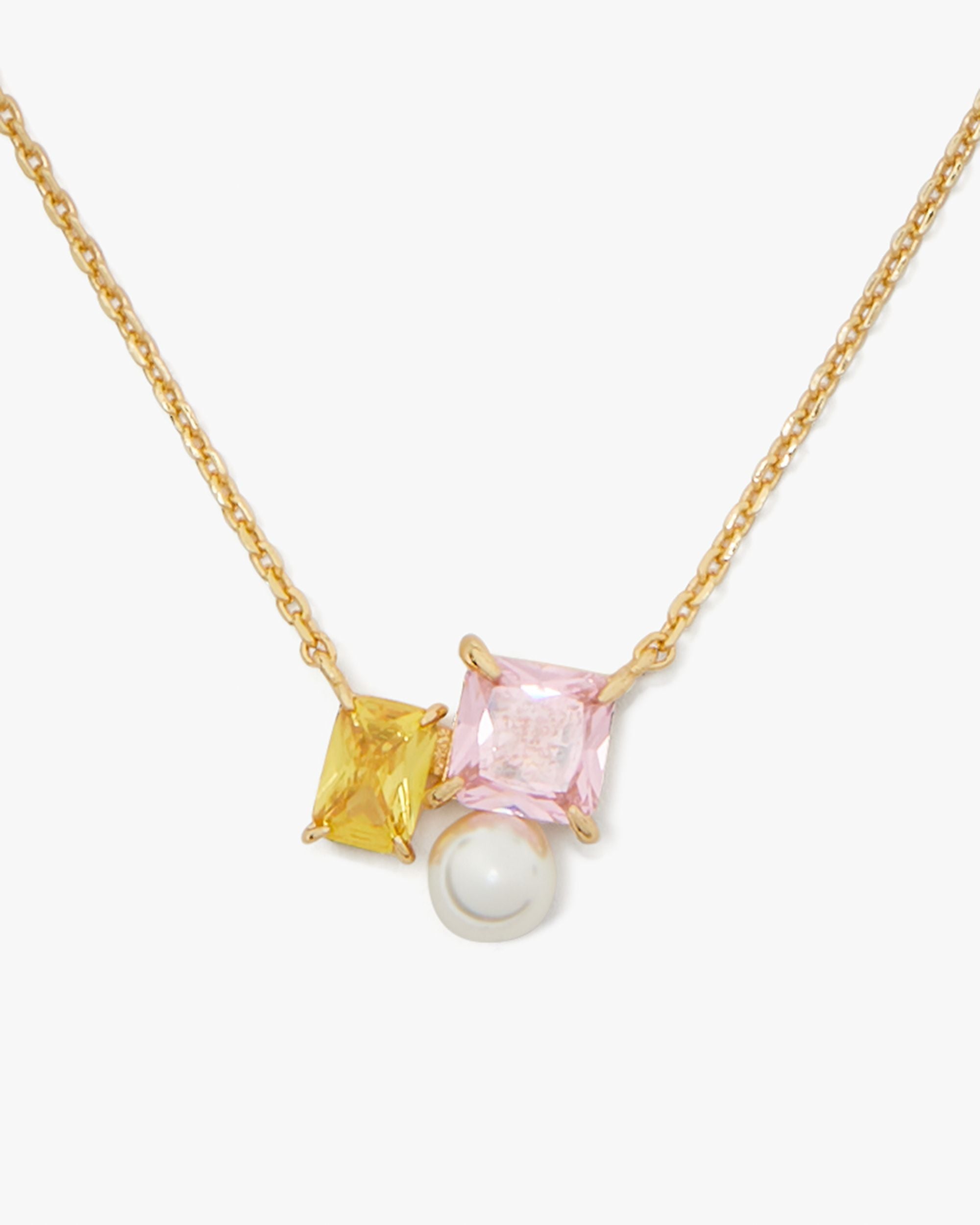 KE502-Victoria Pendant-Pink Multi