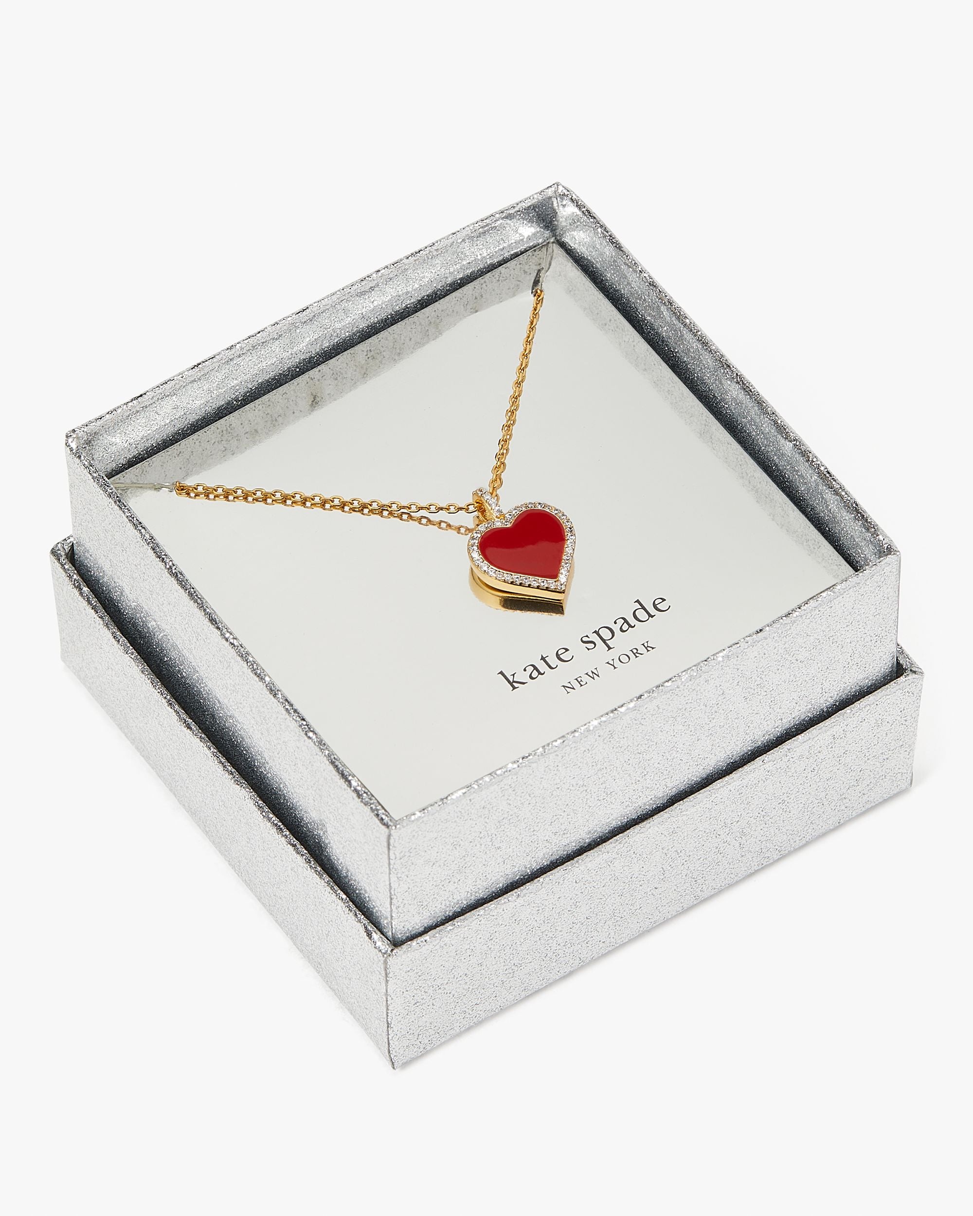 KF225-Take Heart Pendant Boxed Set-Red