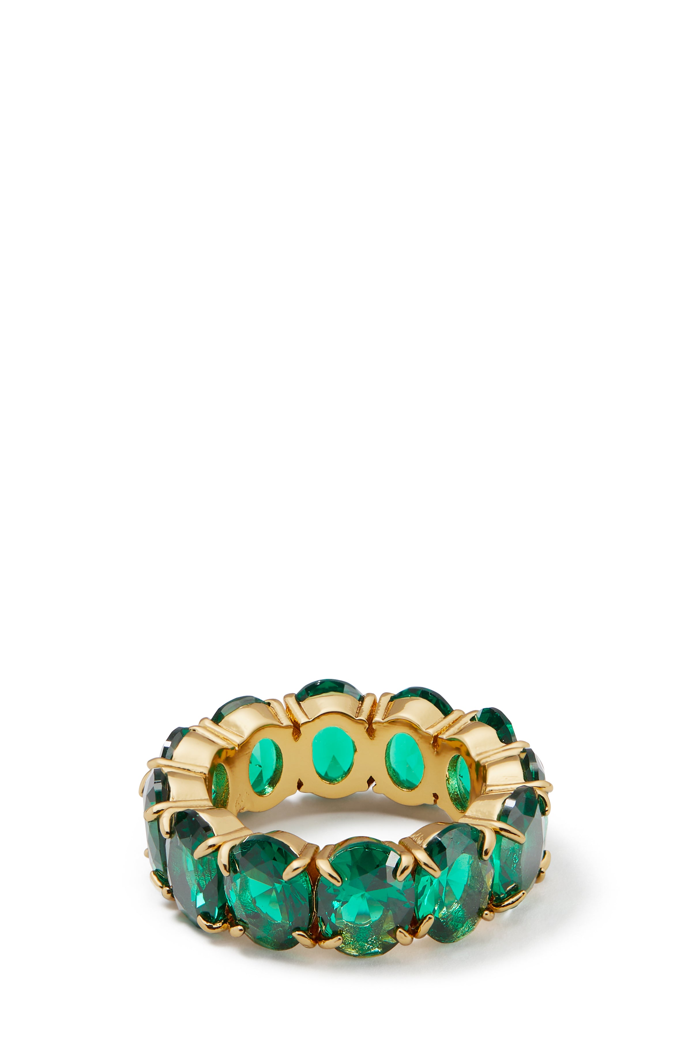 KF614-Candy Shop Oval Ring-Emerald