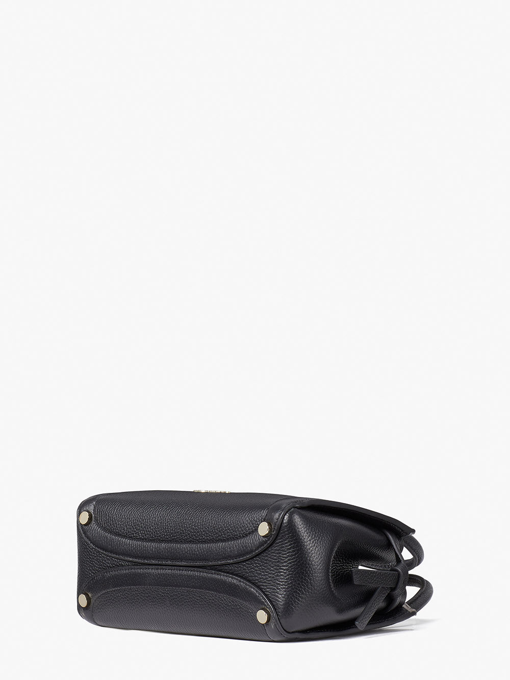 PXR00438-BLACK-knott mini satchel